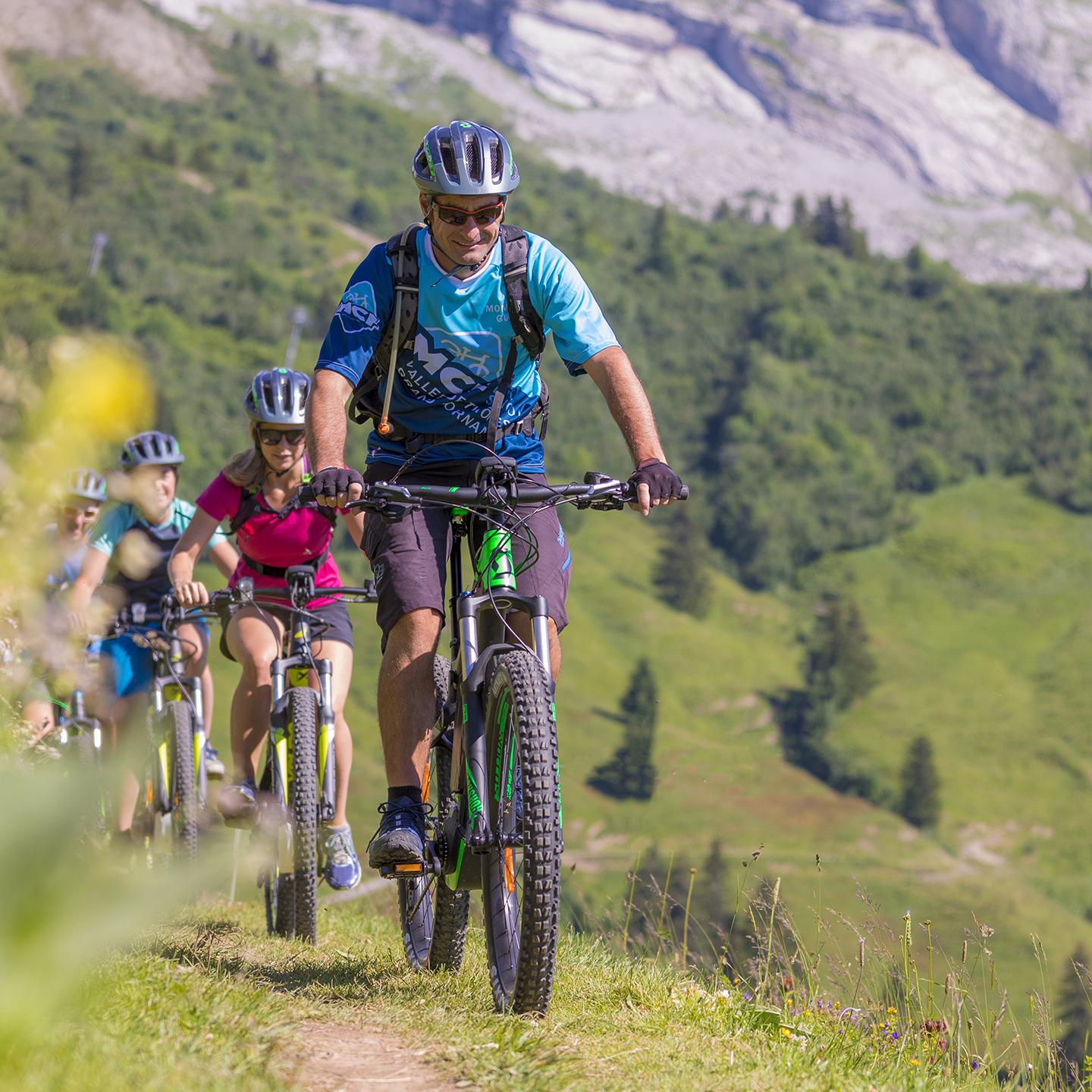 Destination Le Grand Bornand - Activité  VTT - MGM Hôtels & Résidences