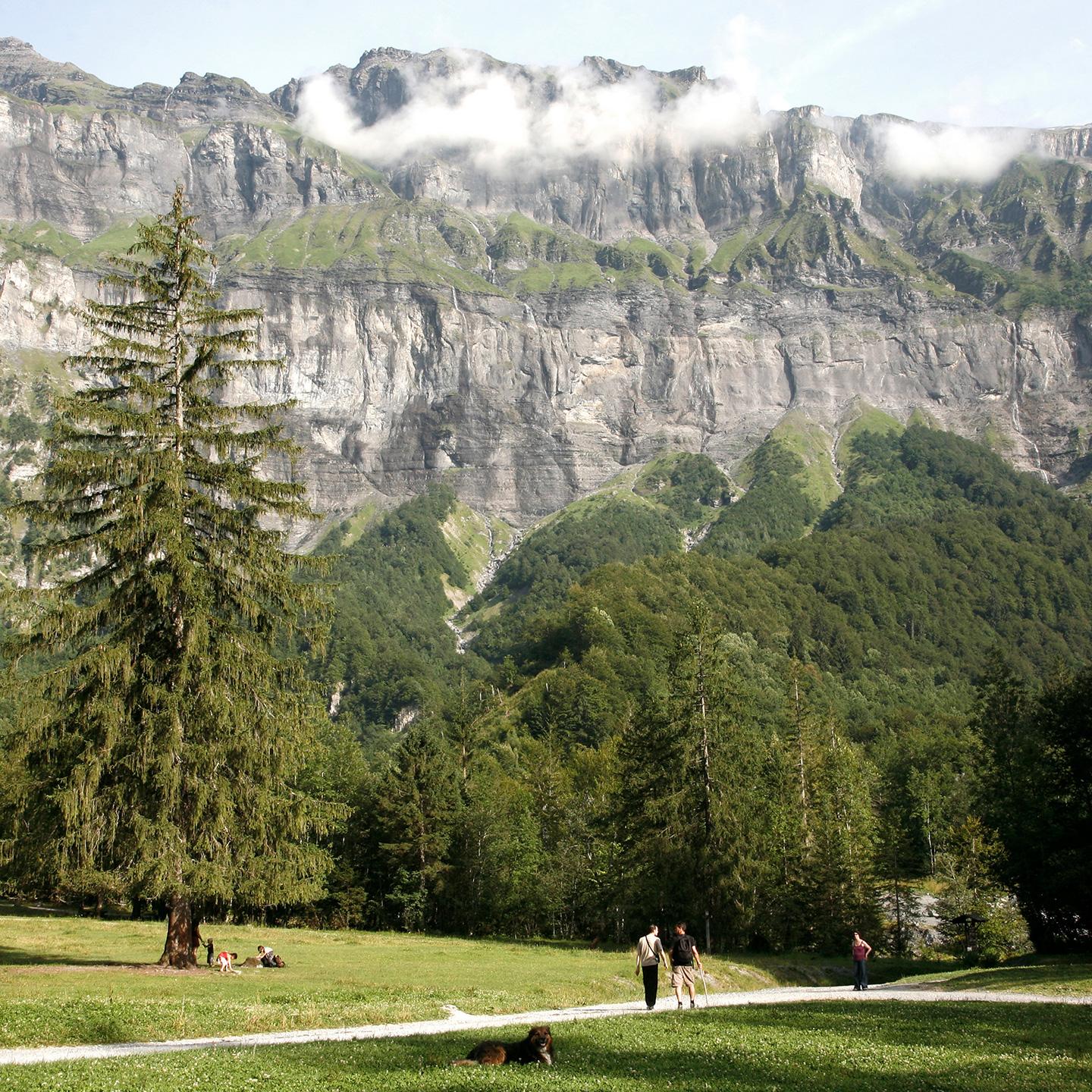 Randonnée circuit de Sixt Fer à Cheval