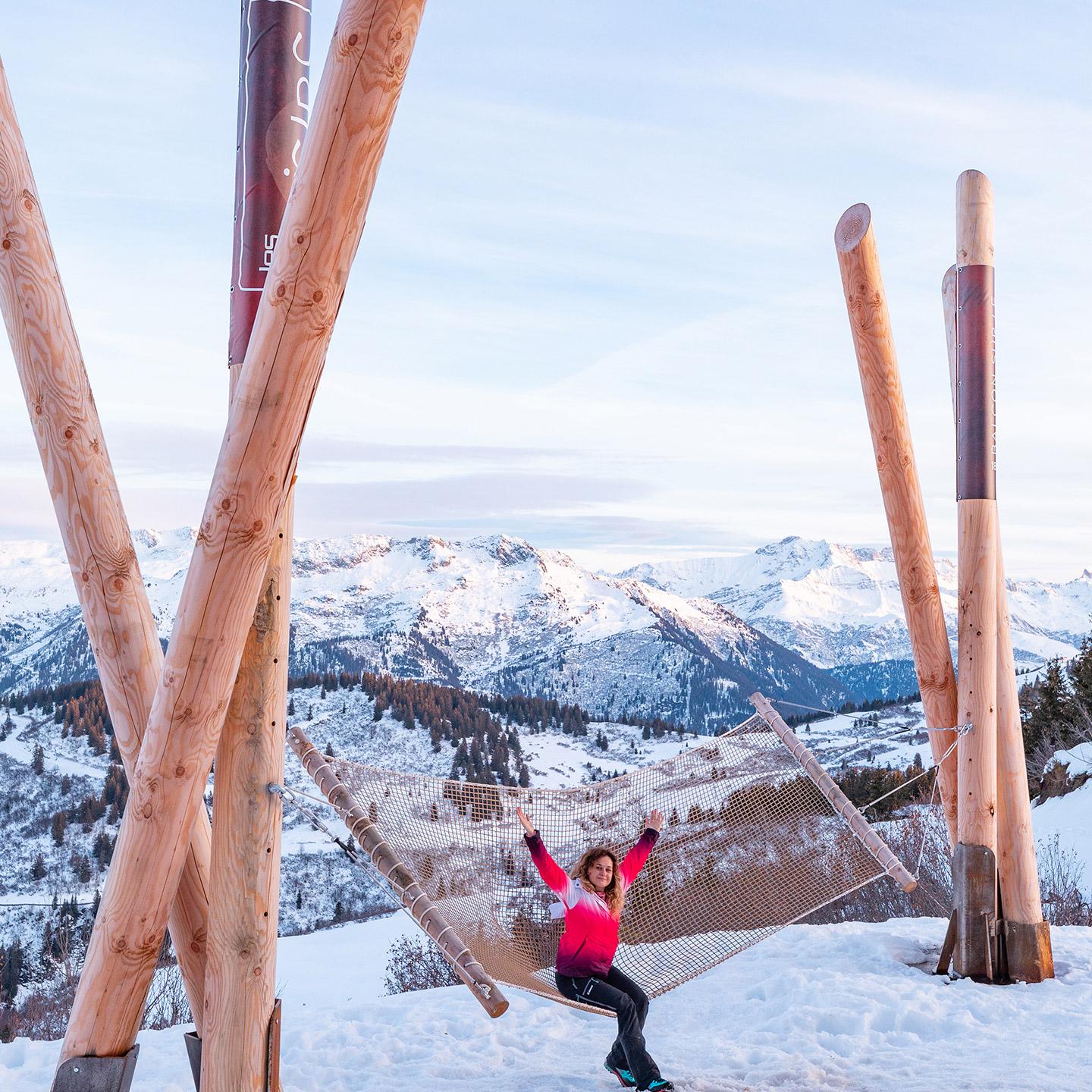 Relaxation sur les pistes