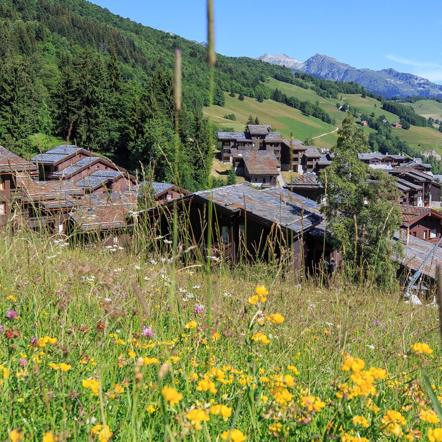 Valmorel - Été - Village