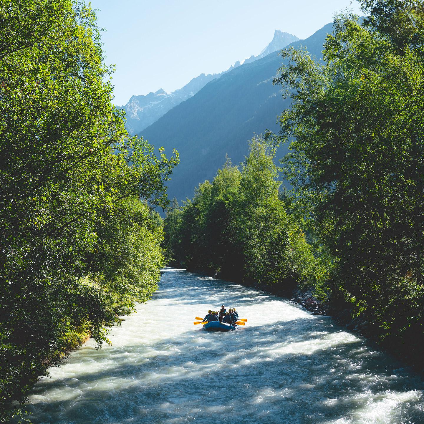 L'Écrin de Jade - Chamonix - Été - Rafting