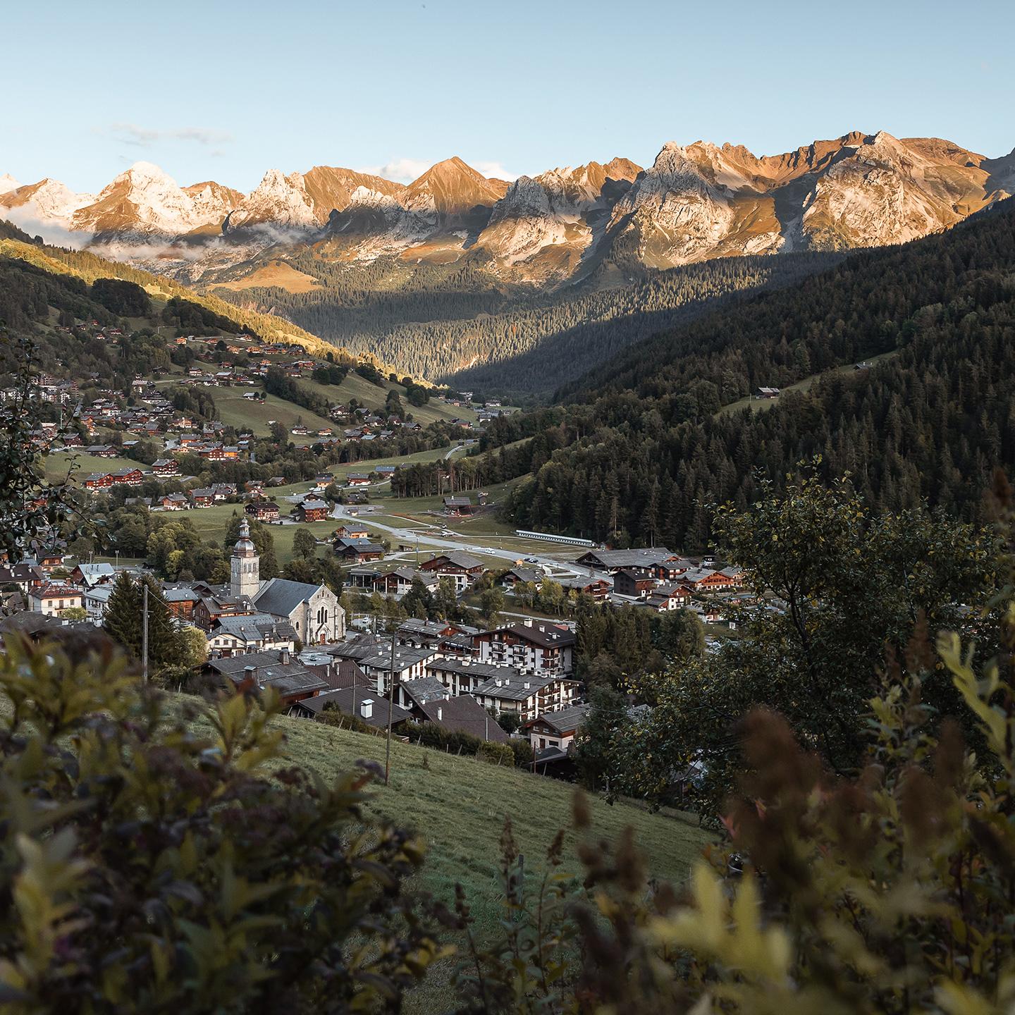 Ferme de Juliette - Le Grand-Bornand - Été - Panorama