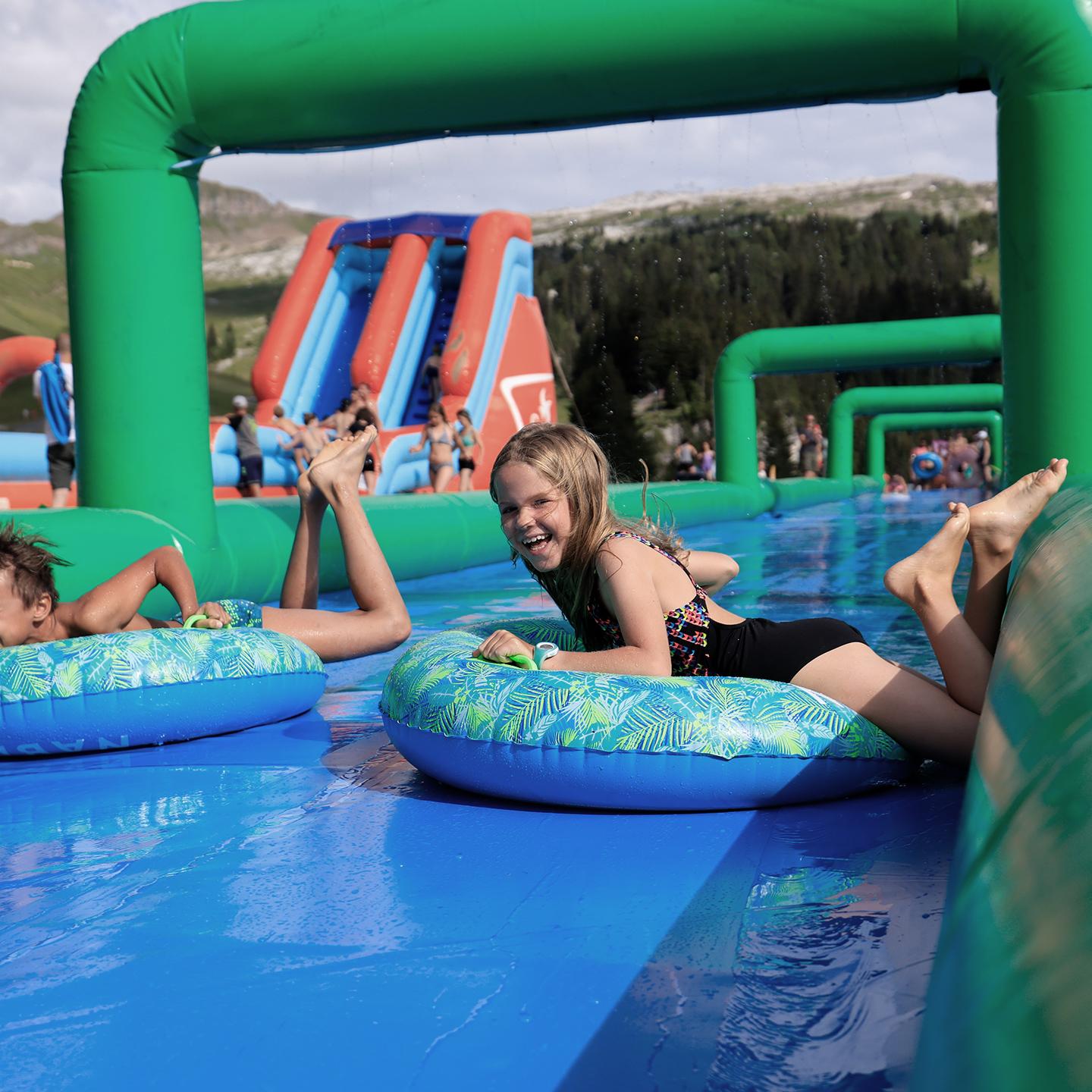 Flaine - Été - Parc aquatique