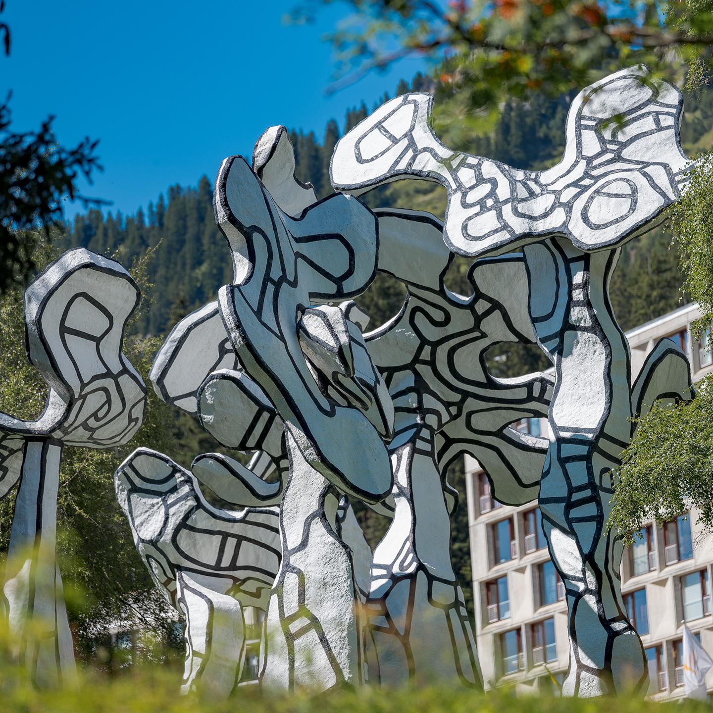 Flaine - Été - Le Boqueteau des 7 arbres