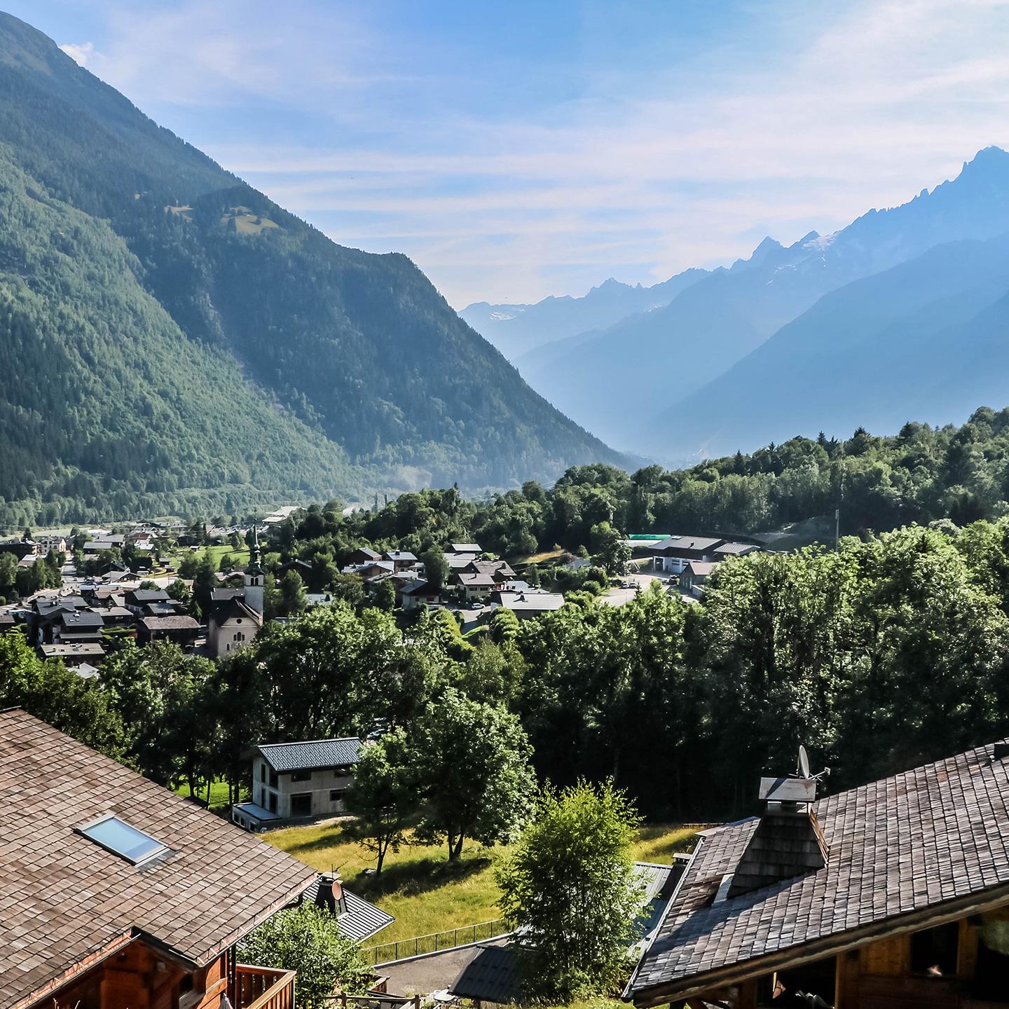 Les Houches - Été - Village 