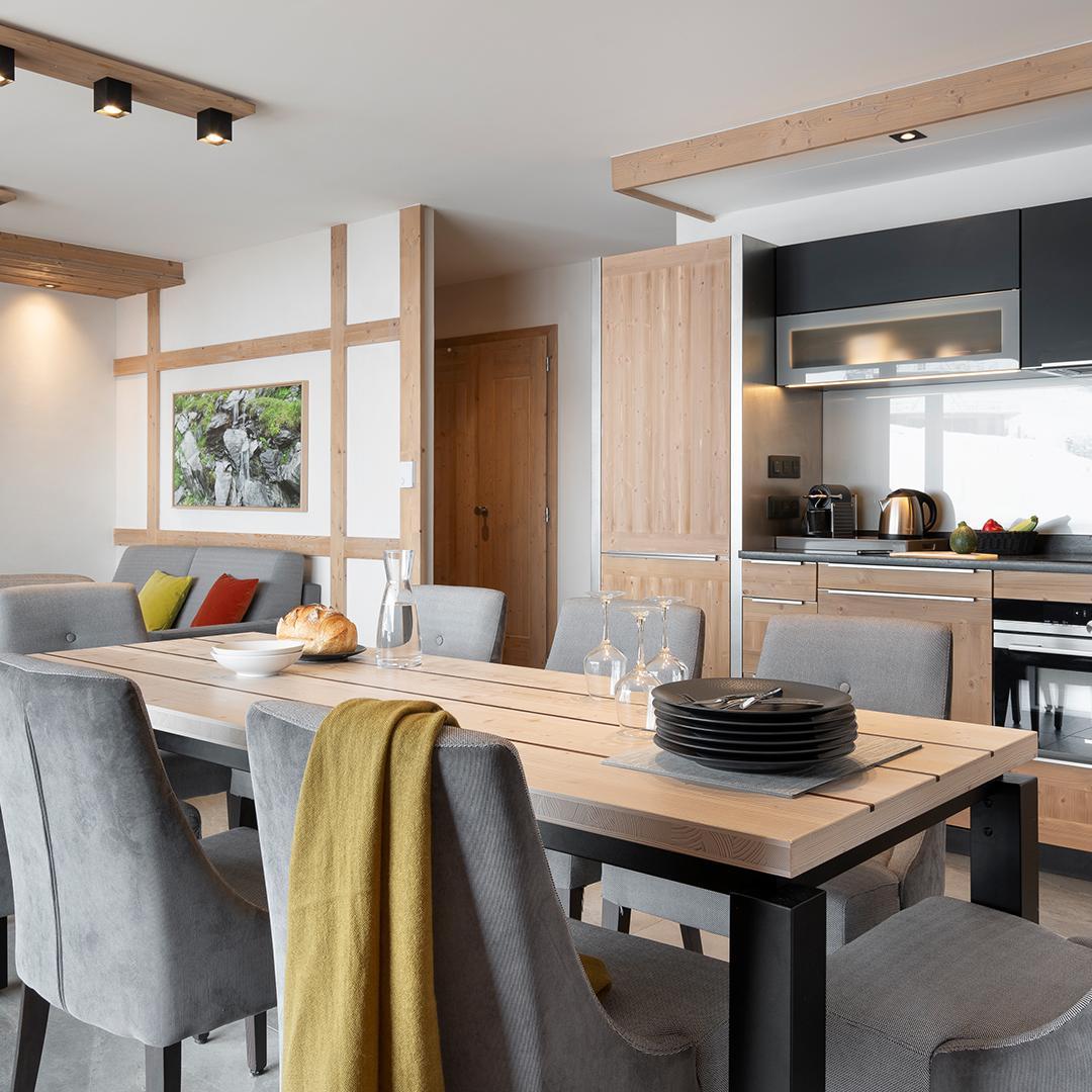 Hameau de l'Ours - 4P8 Prestige - Pièce à vivre