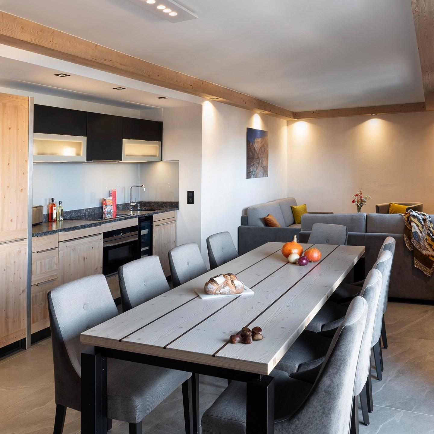 Résidence Akoya - Valmorel - 5P10 Prestige - Pièce à vivre