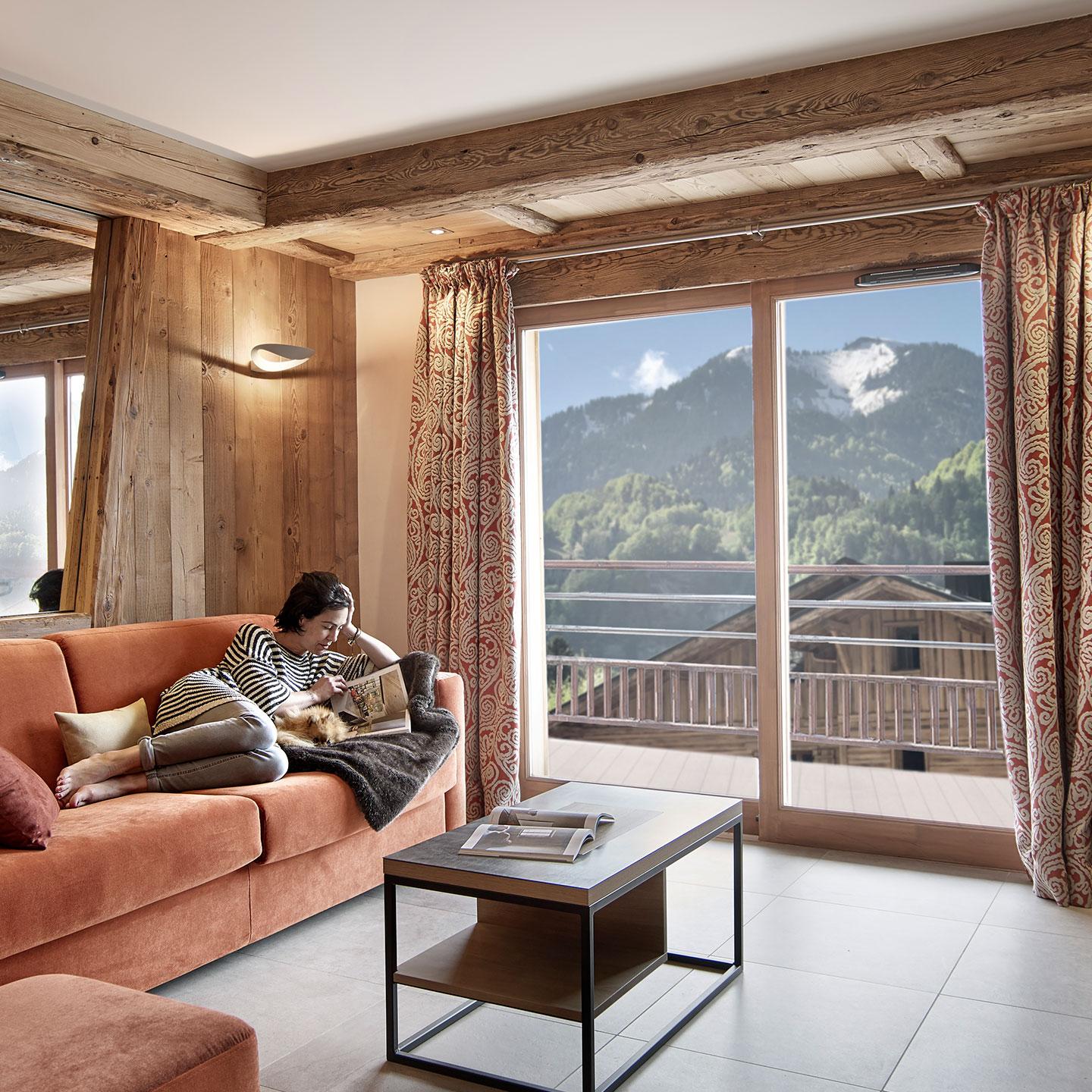 Résidence Alexane - Samoëns - Salon