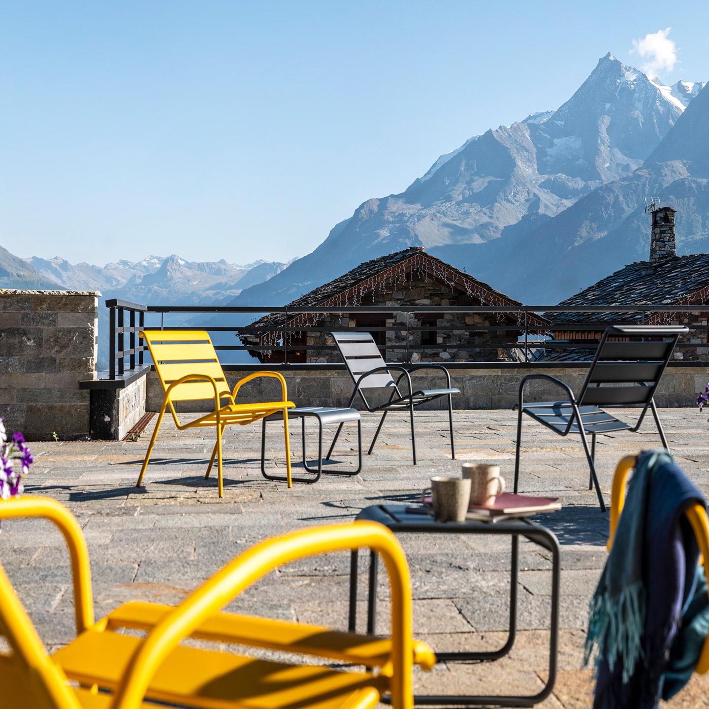 Alpen Lodge - La Rosière - Terrasse