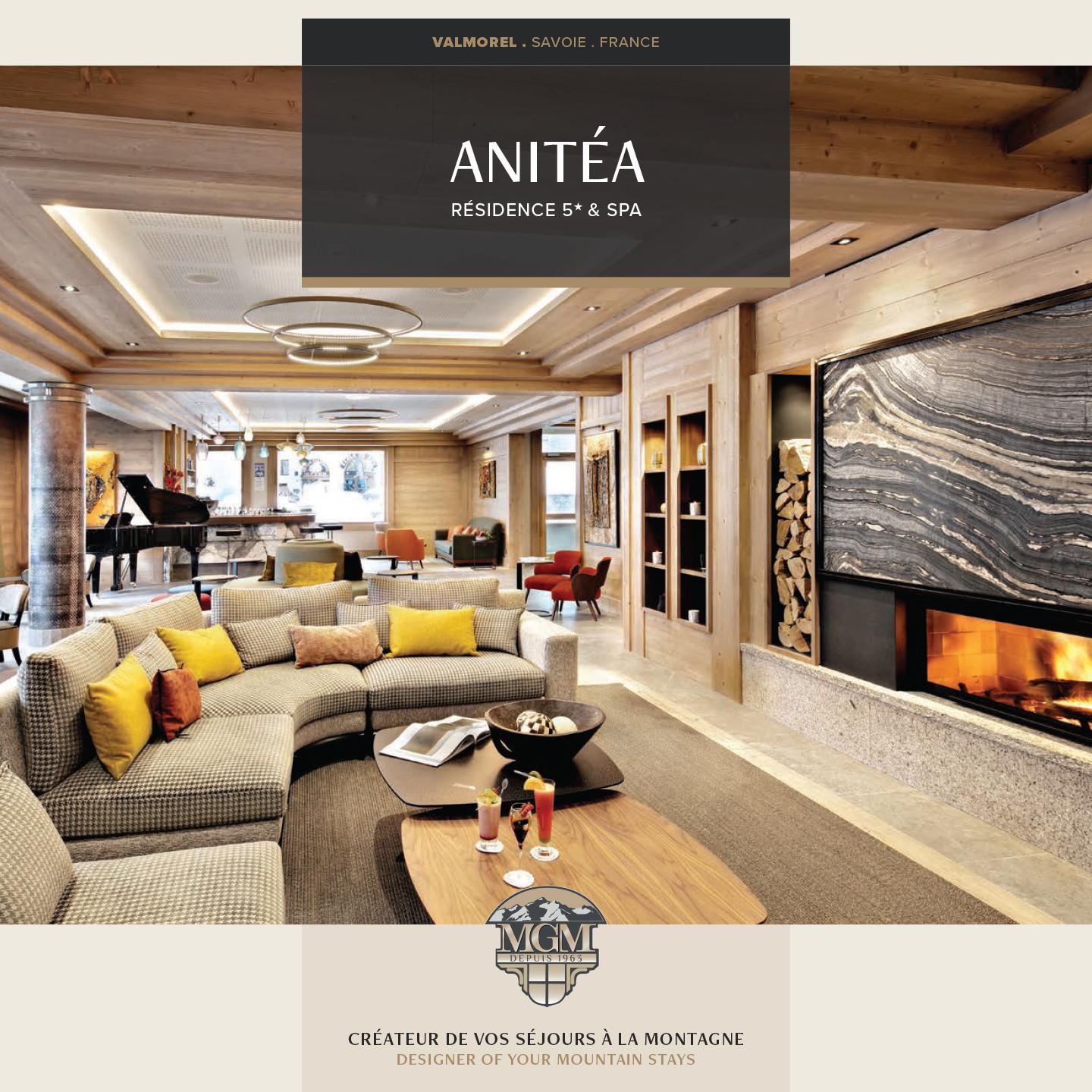 Brochure d'Anitéa à Valmorel