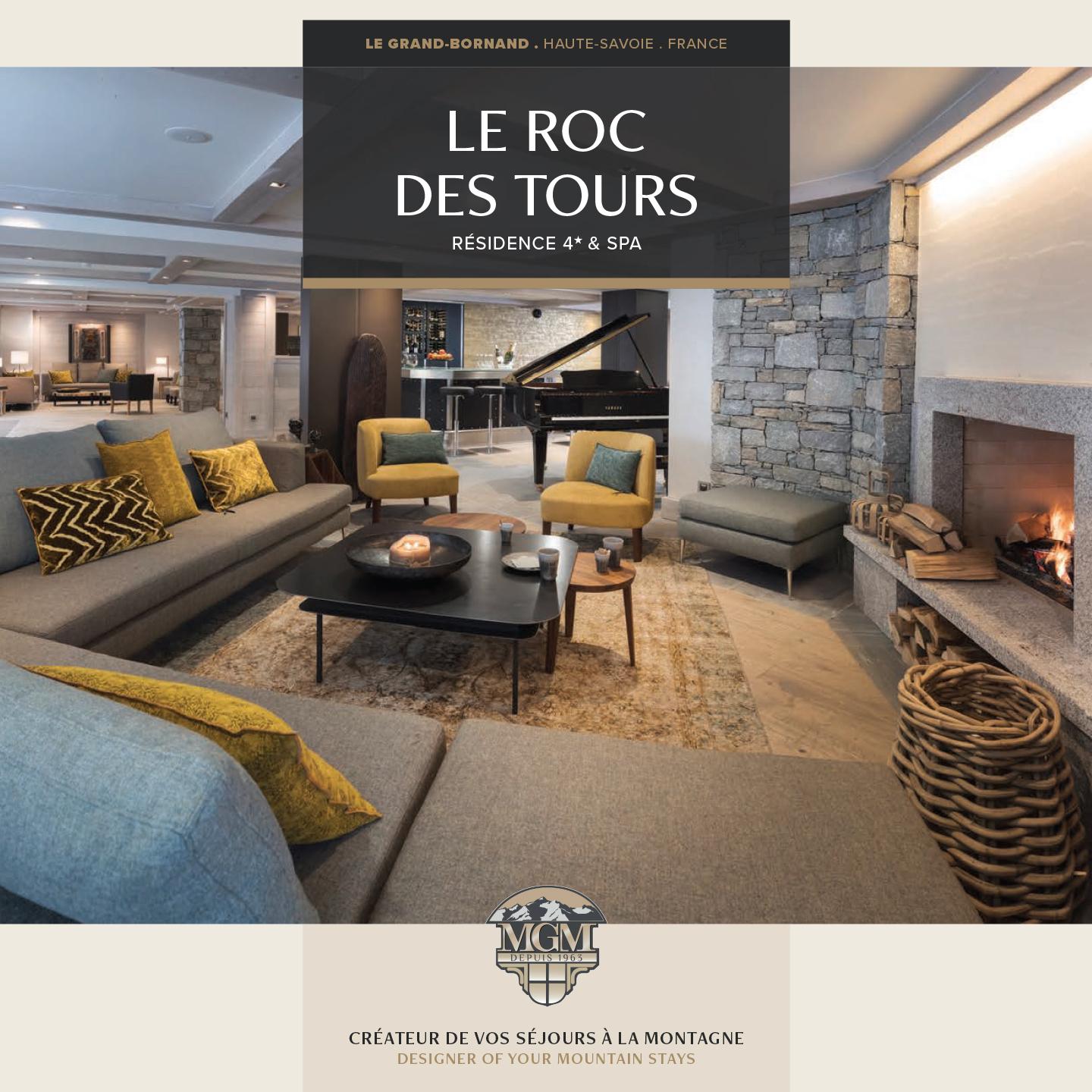 Brochure du Roc des Tours au Grand-Bornand