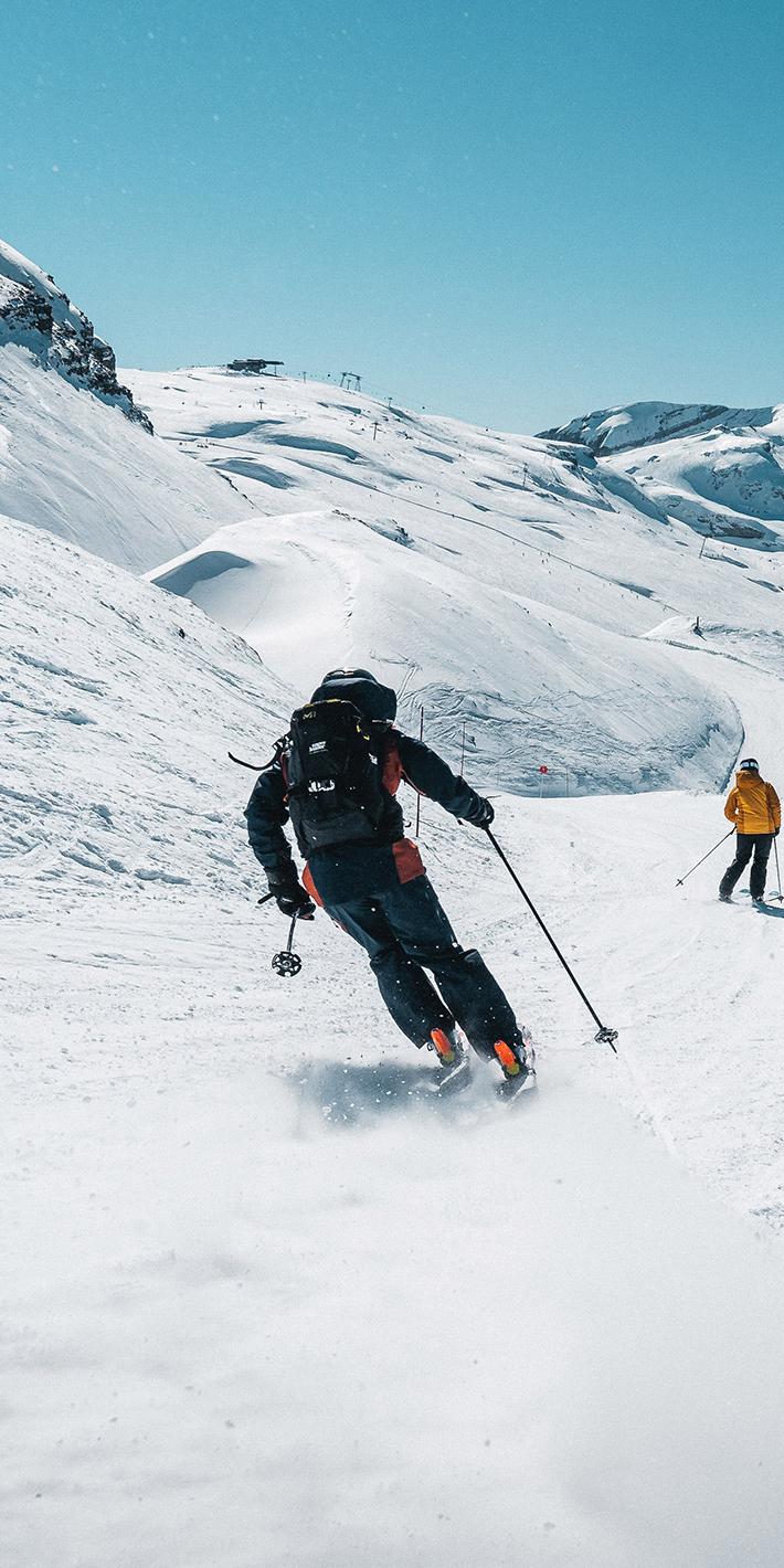 Ski de piste sur le domaine de Flaine