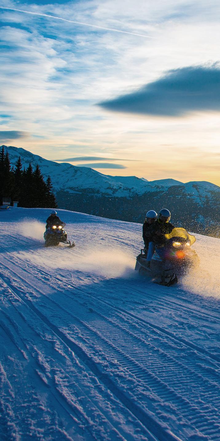 Moto neige Flaine