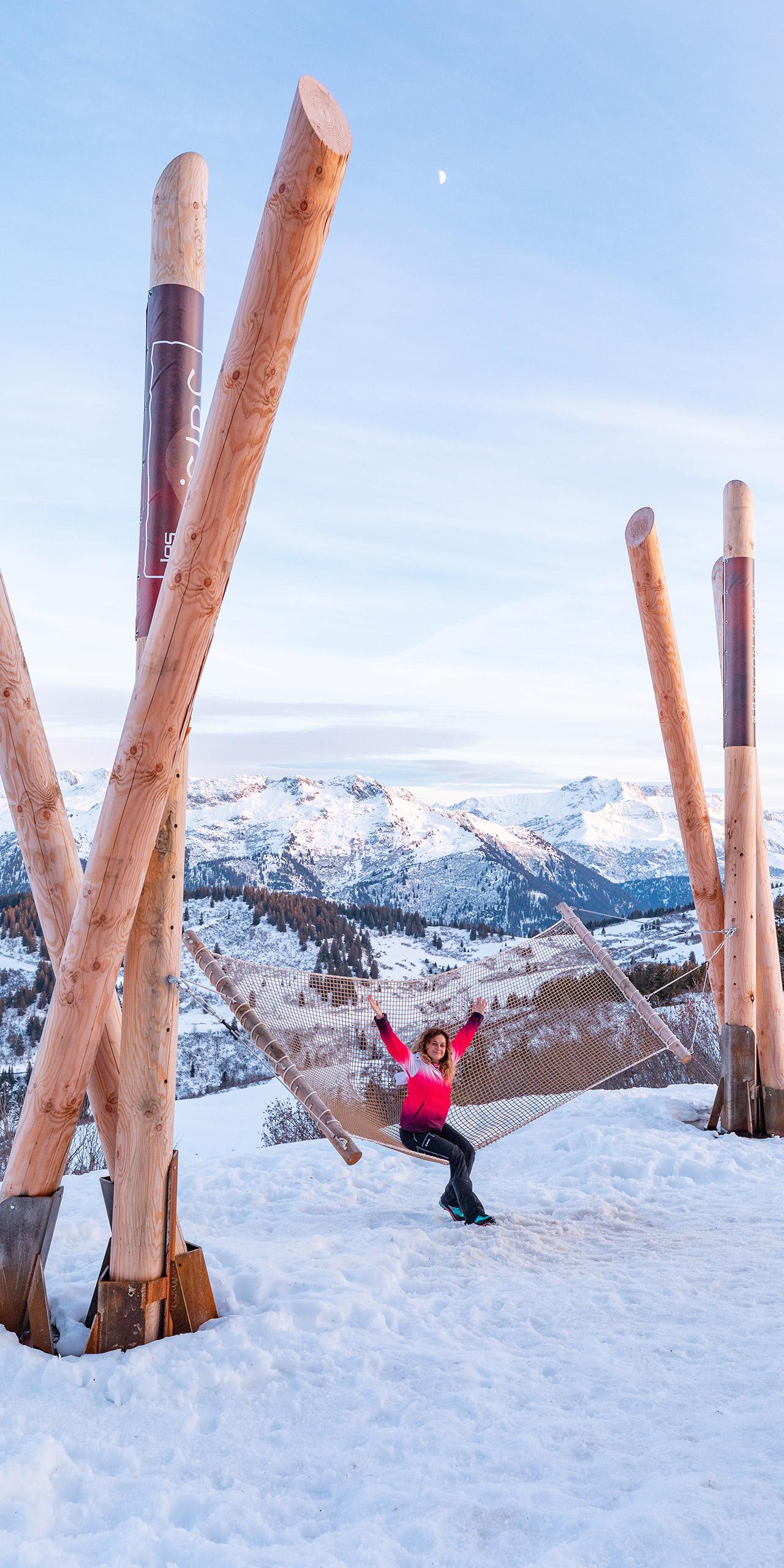 Relaxation sur les pistes