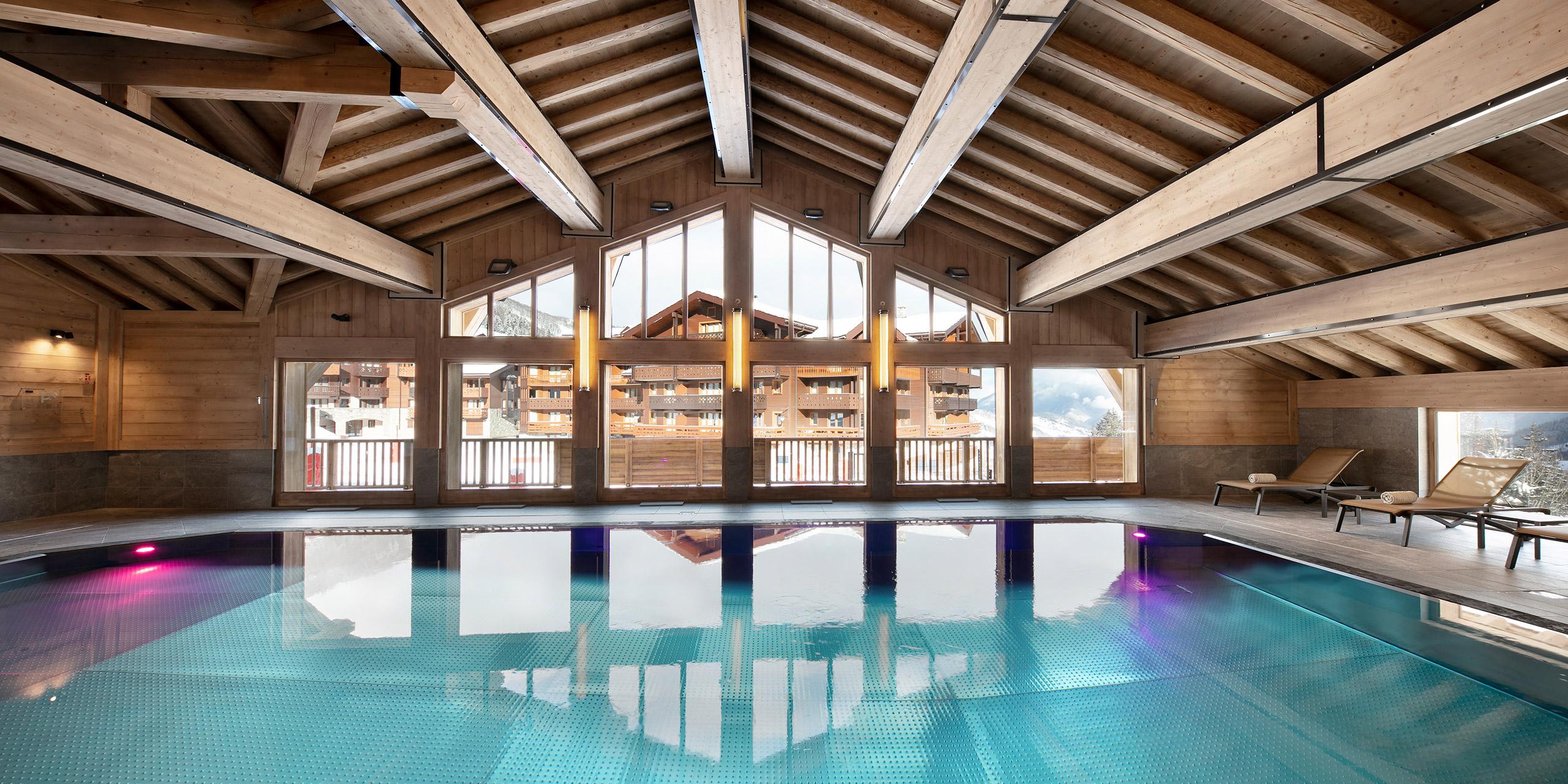 Piscine de la résidence Anitéa à Valmorel