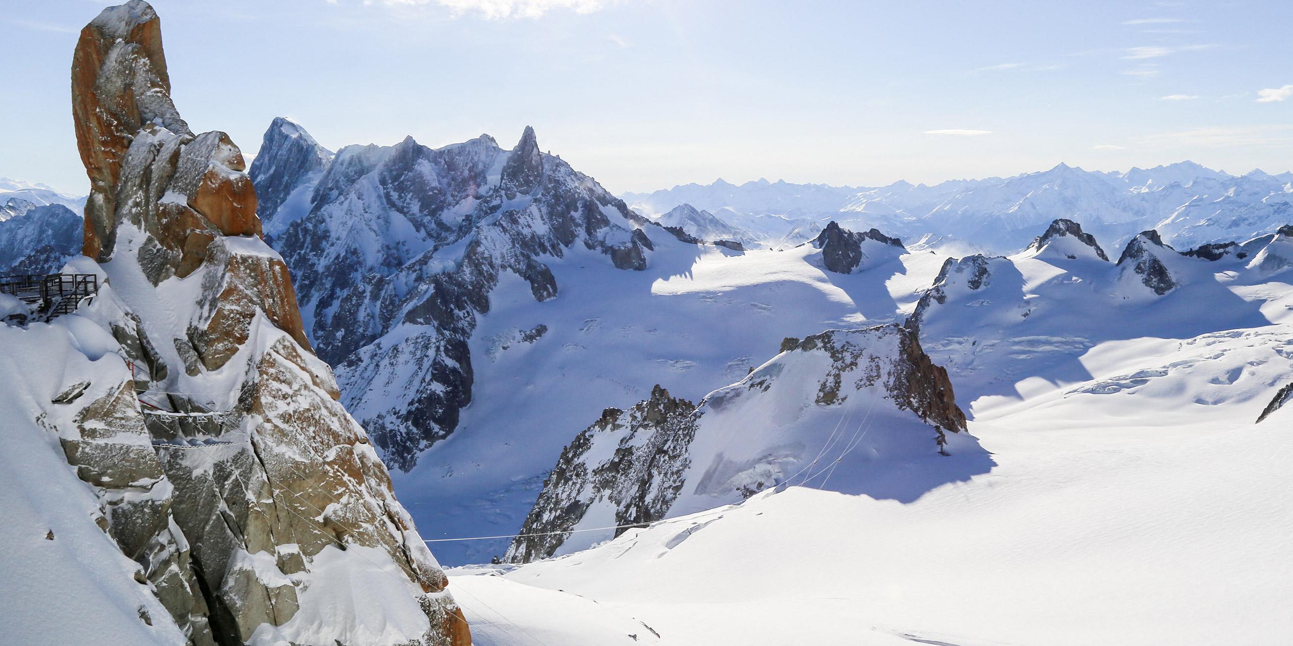 Panorama Aiguille du Midi - Chamonix © OT Chamonix Mont-Blanc