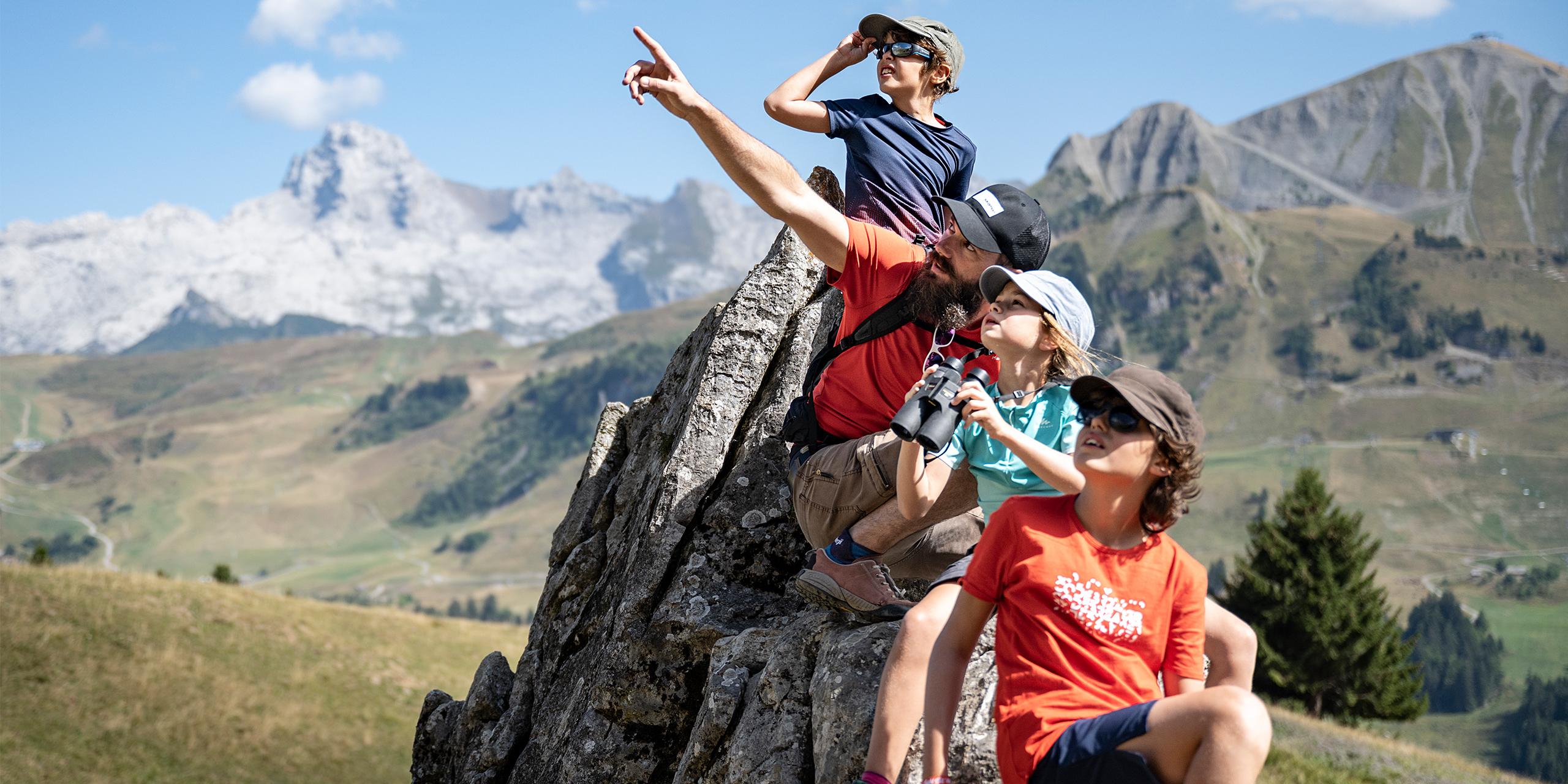 Randonnée en famille