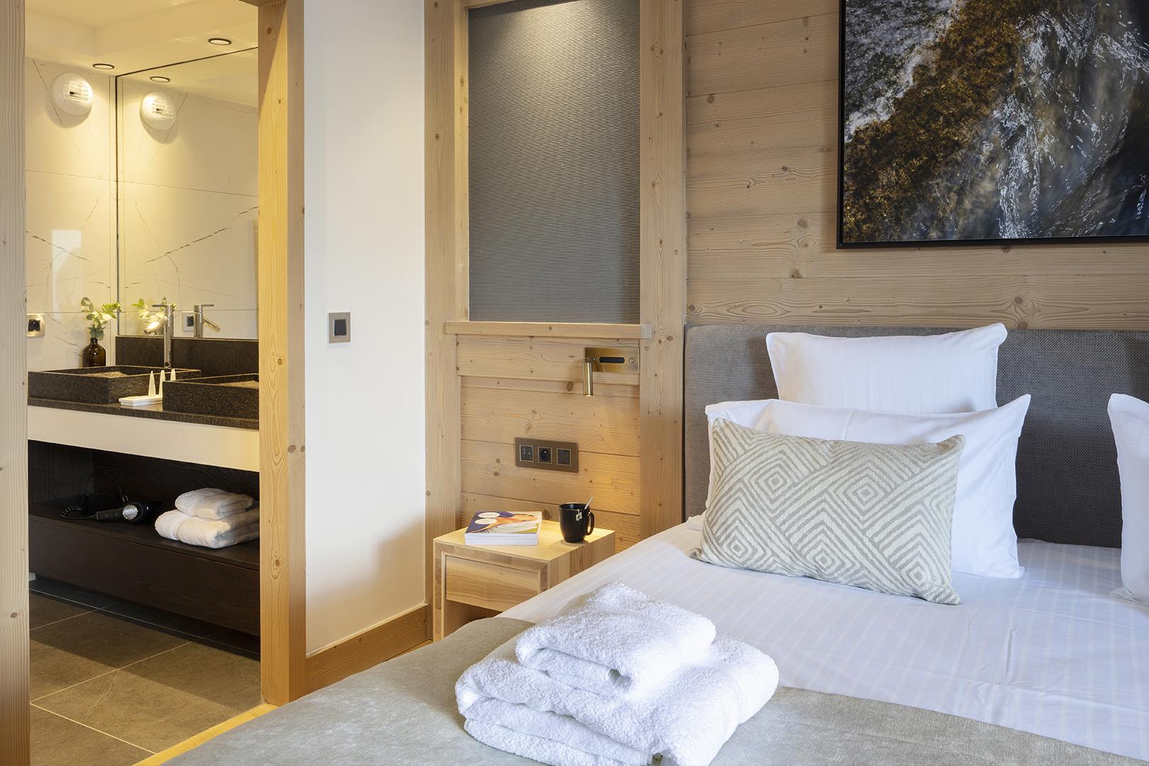 Chambre Deluxe - Hôtel Alpen Lodge - La Rosière - MGM Hôtels & Résidences
