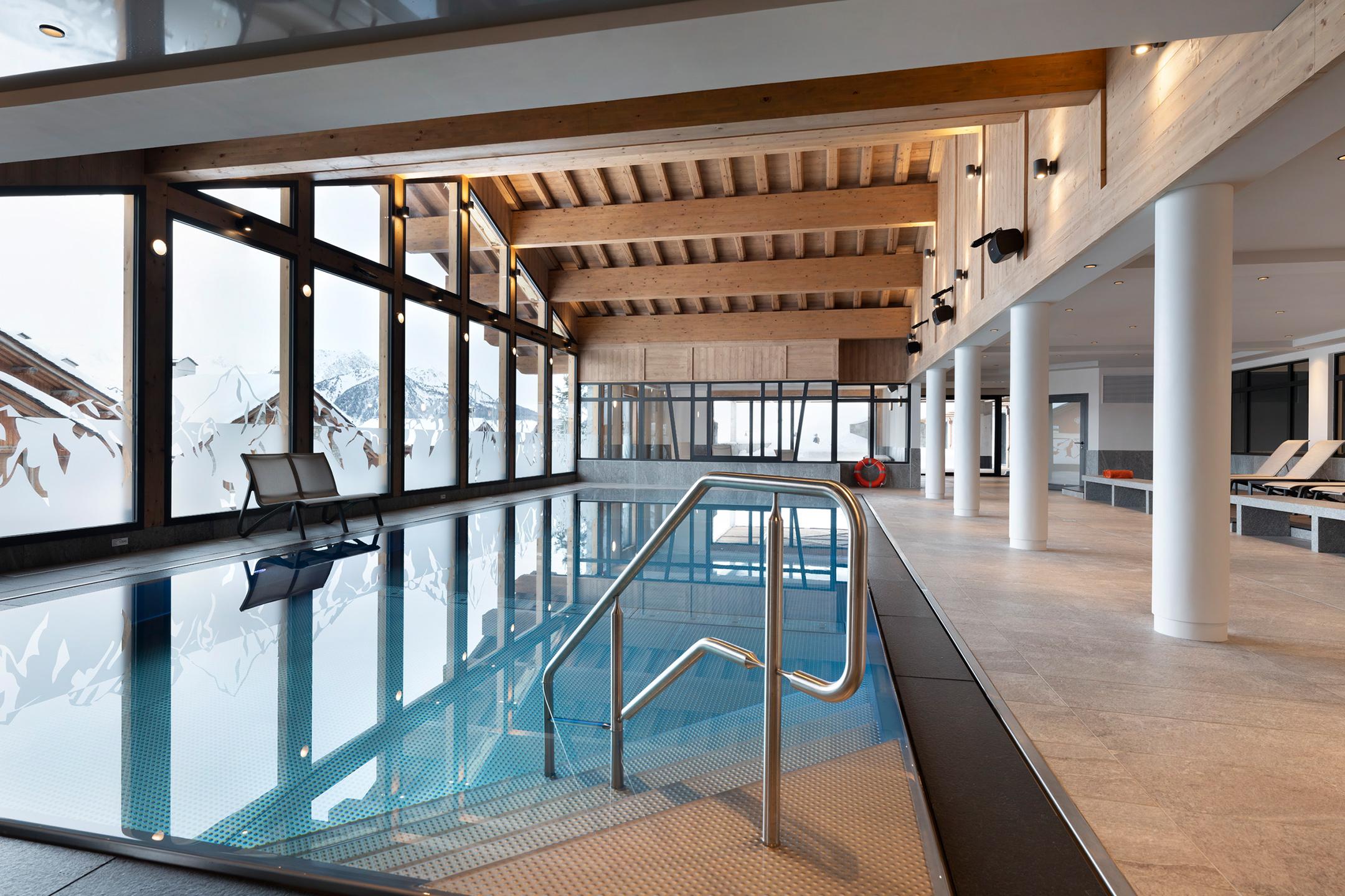 Piscine - Hôtel Alpen Lodge - La Rosière - MGM Hôtels & Résidences