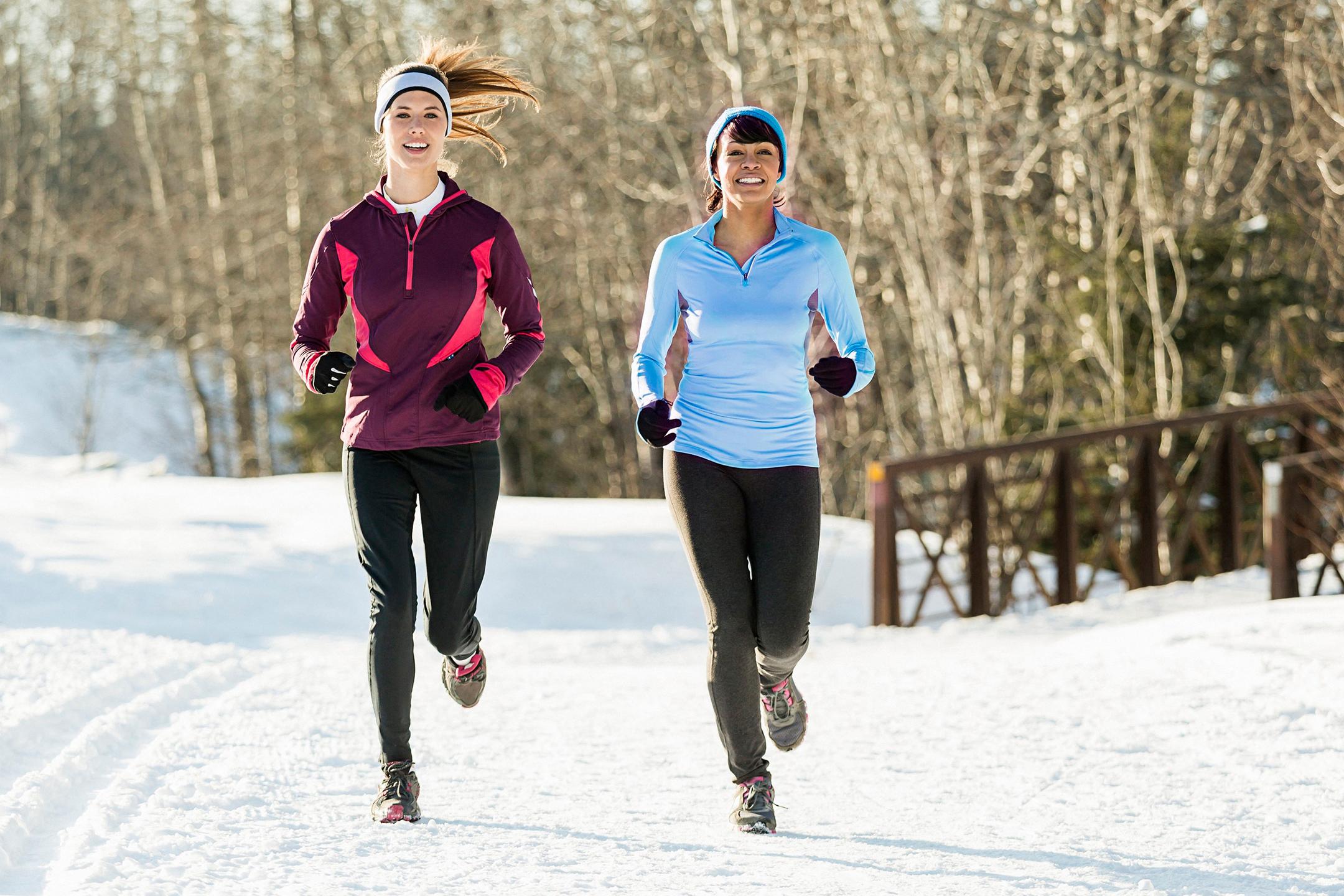 Running sur la neige