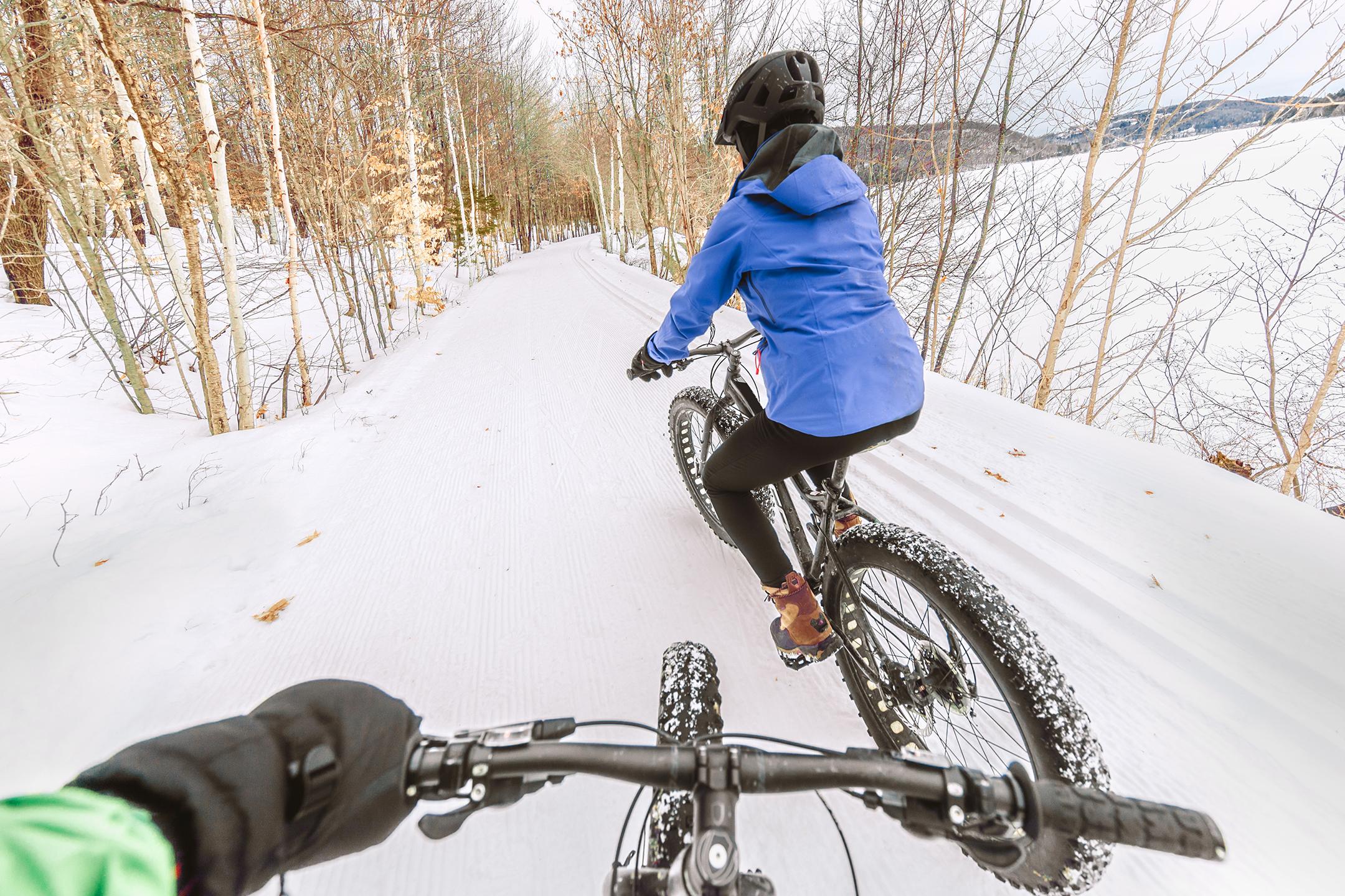 Fat Bike sur neige à Samoëns