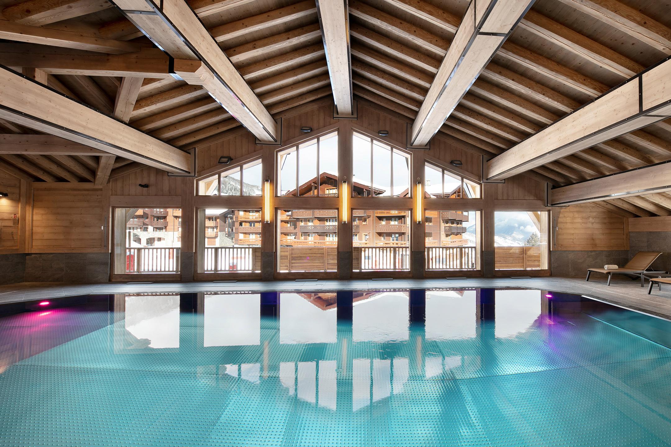 Piscine de la résidence Anitéa à Valmorel