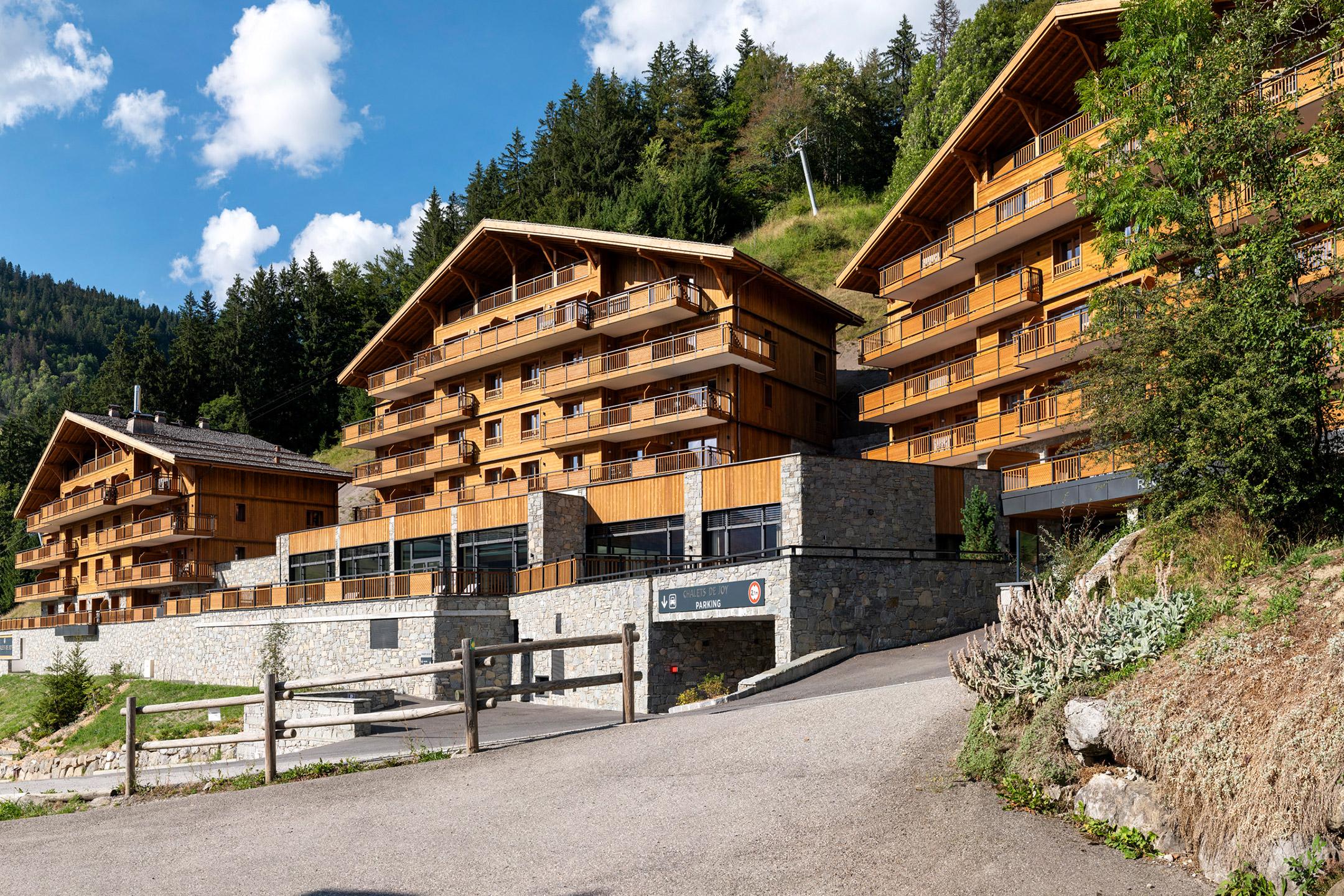 Chalets de Joy - Été - Extérieur