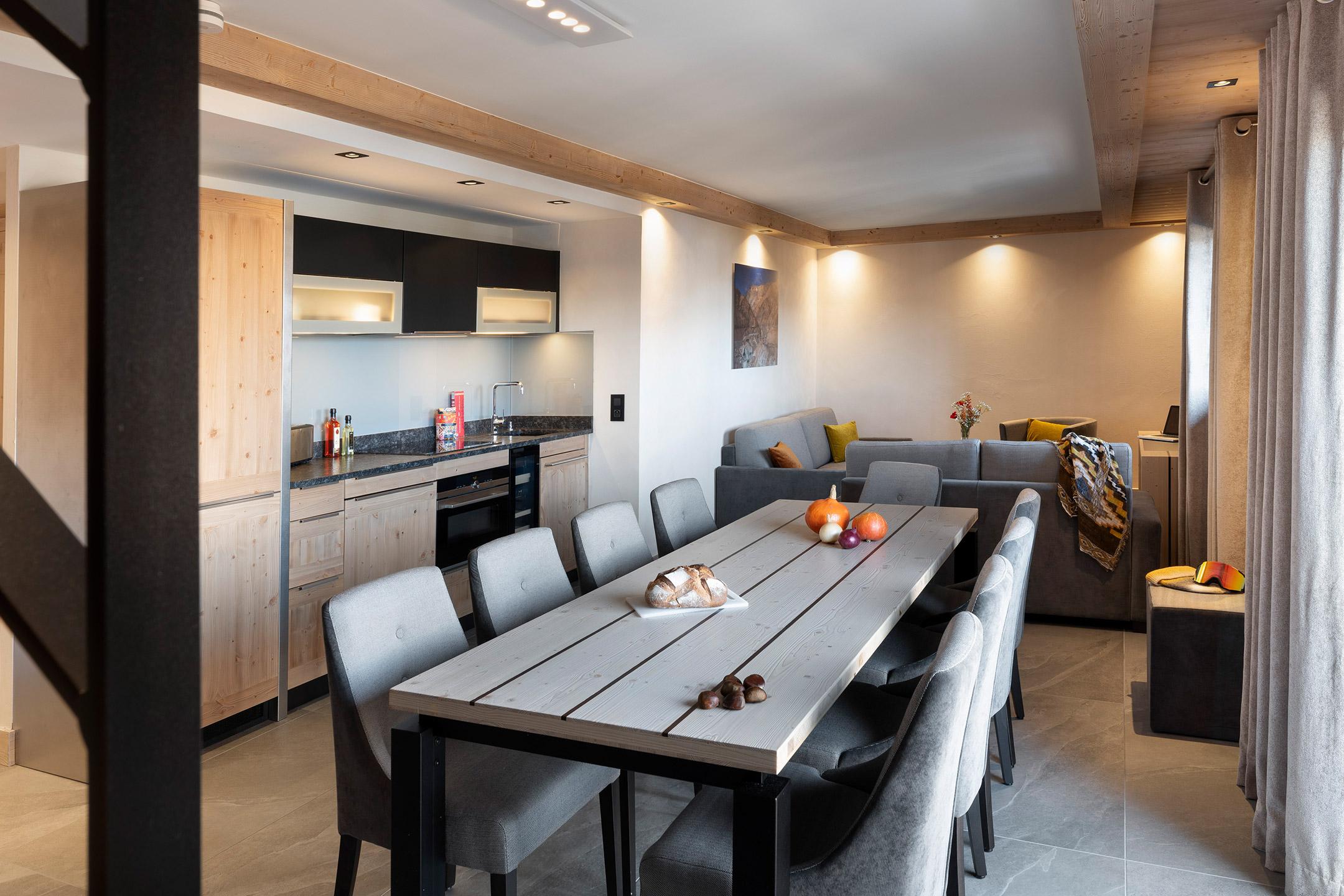 Résidence Akoya - Valmorel - 5P10 Prestige - Pièce à vivre