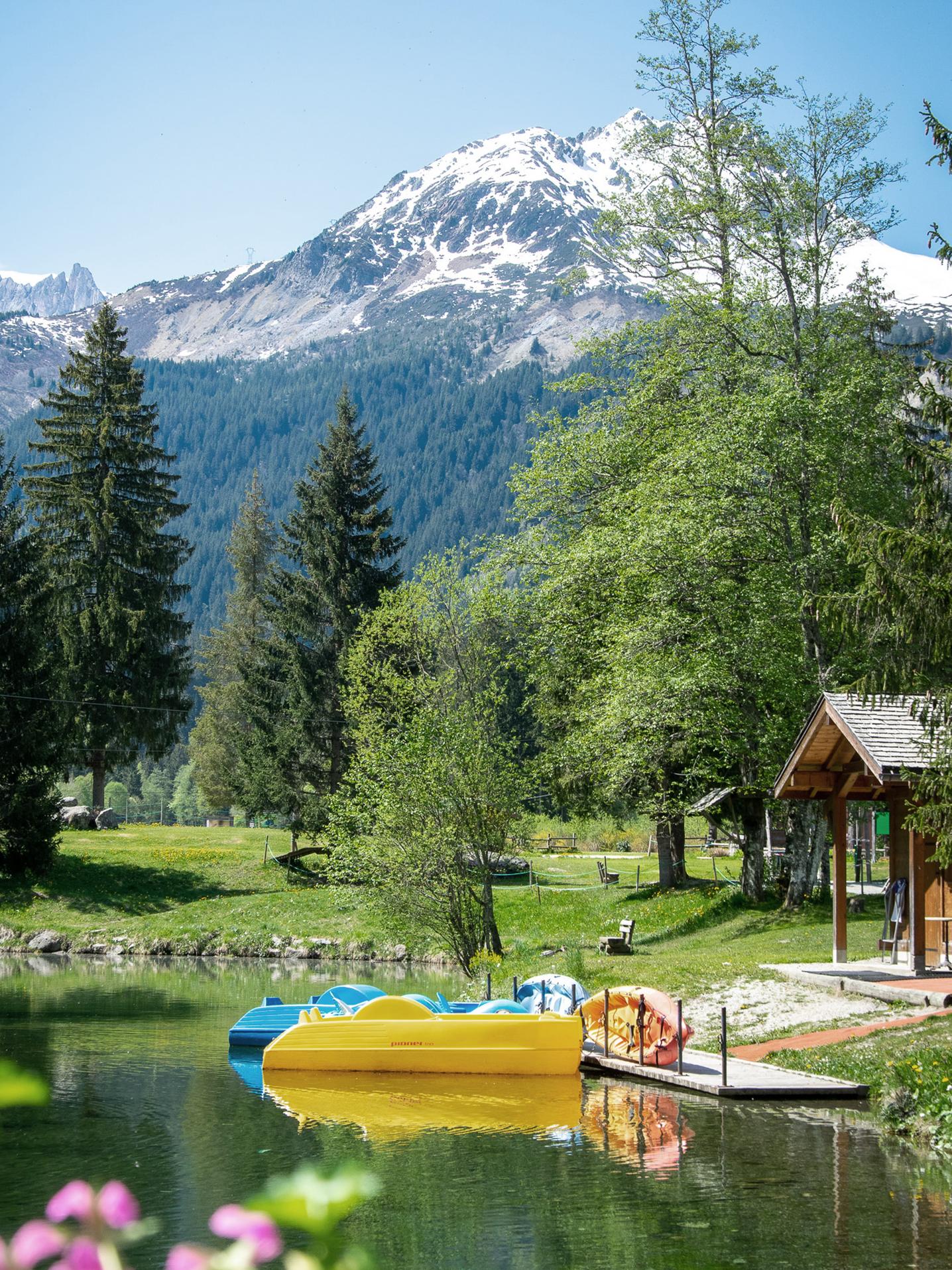 Parc du pontet contamines-base de loisirs