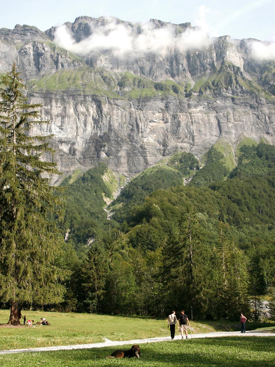 Randonnée circuit de Sixt Fer à Cheval