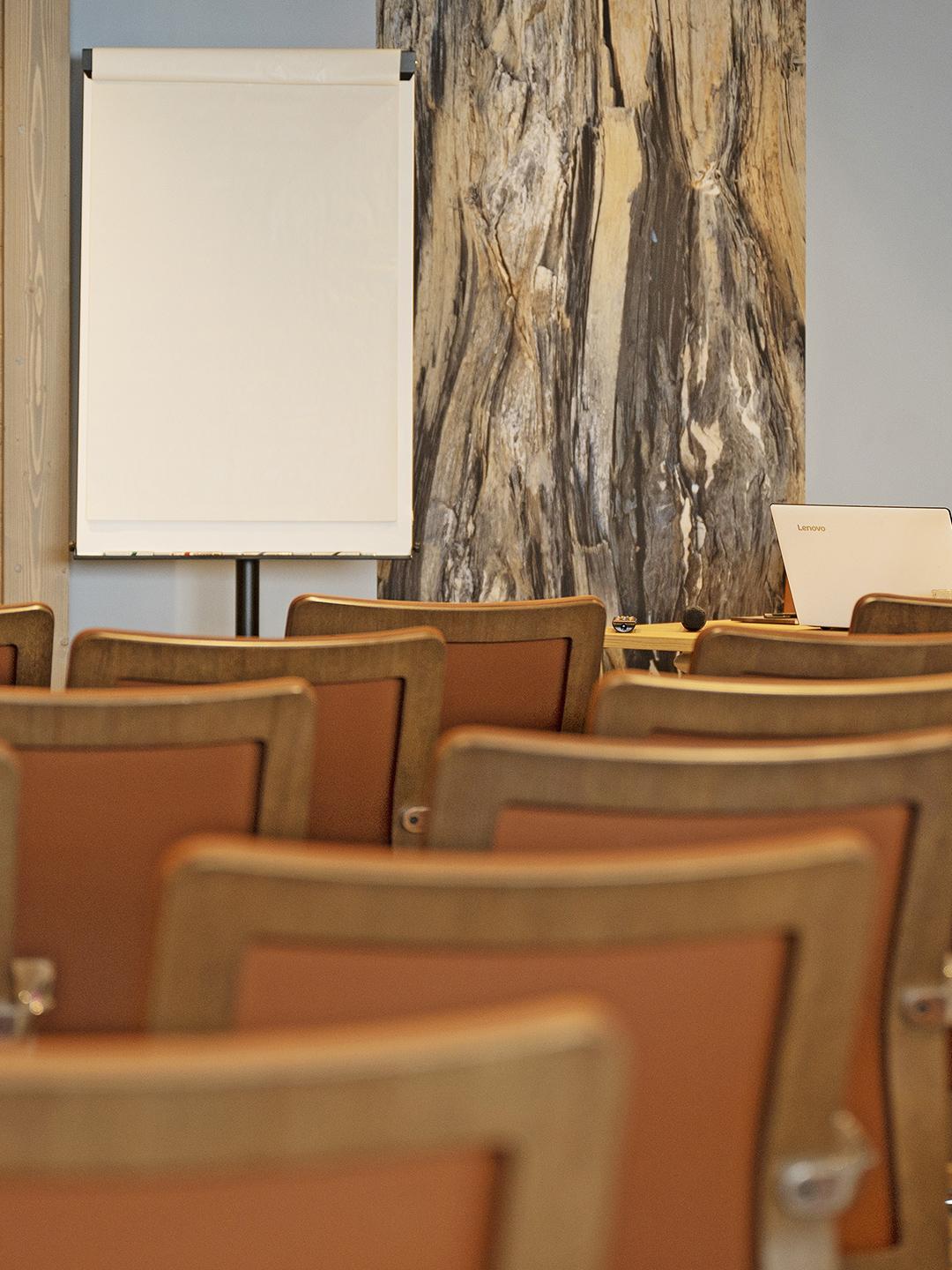 La salle Bella Valleta des salles séminaires de l'hôtel et résidence Alpen Lodge à La Rosière