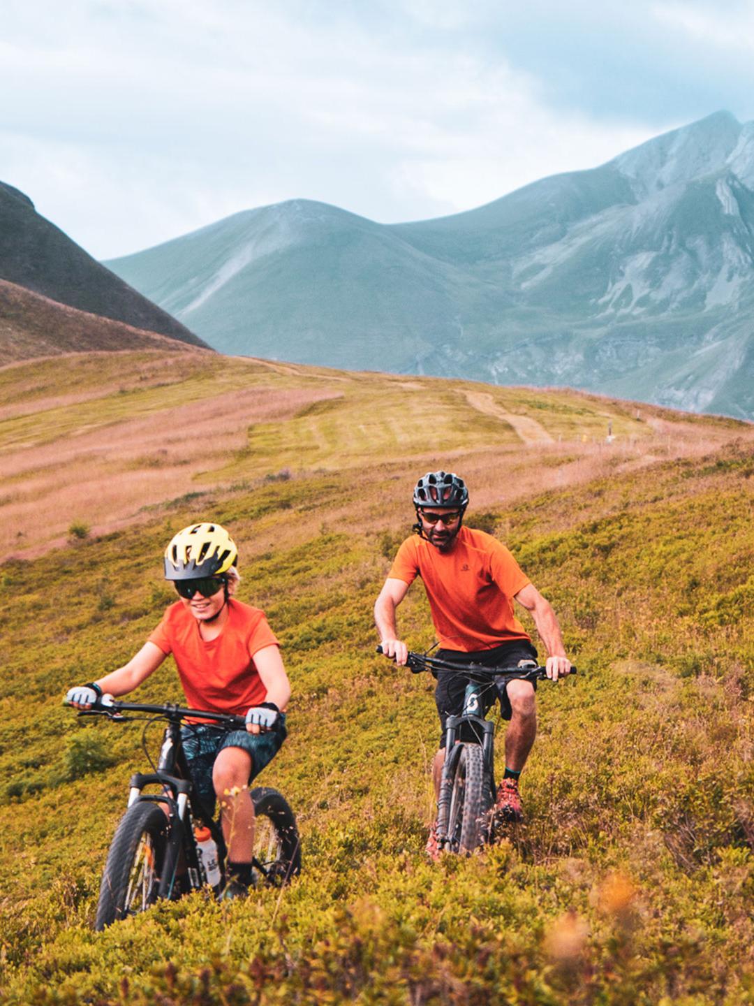 Activité été dans les Aravis - Famille - VTT