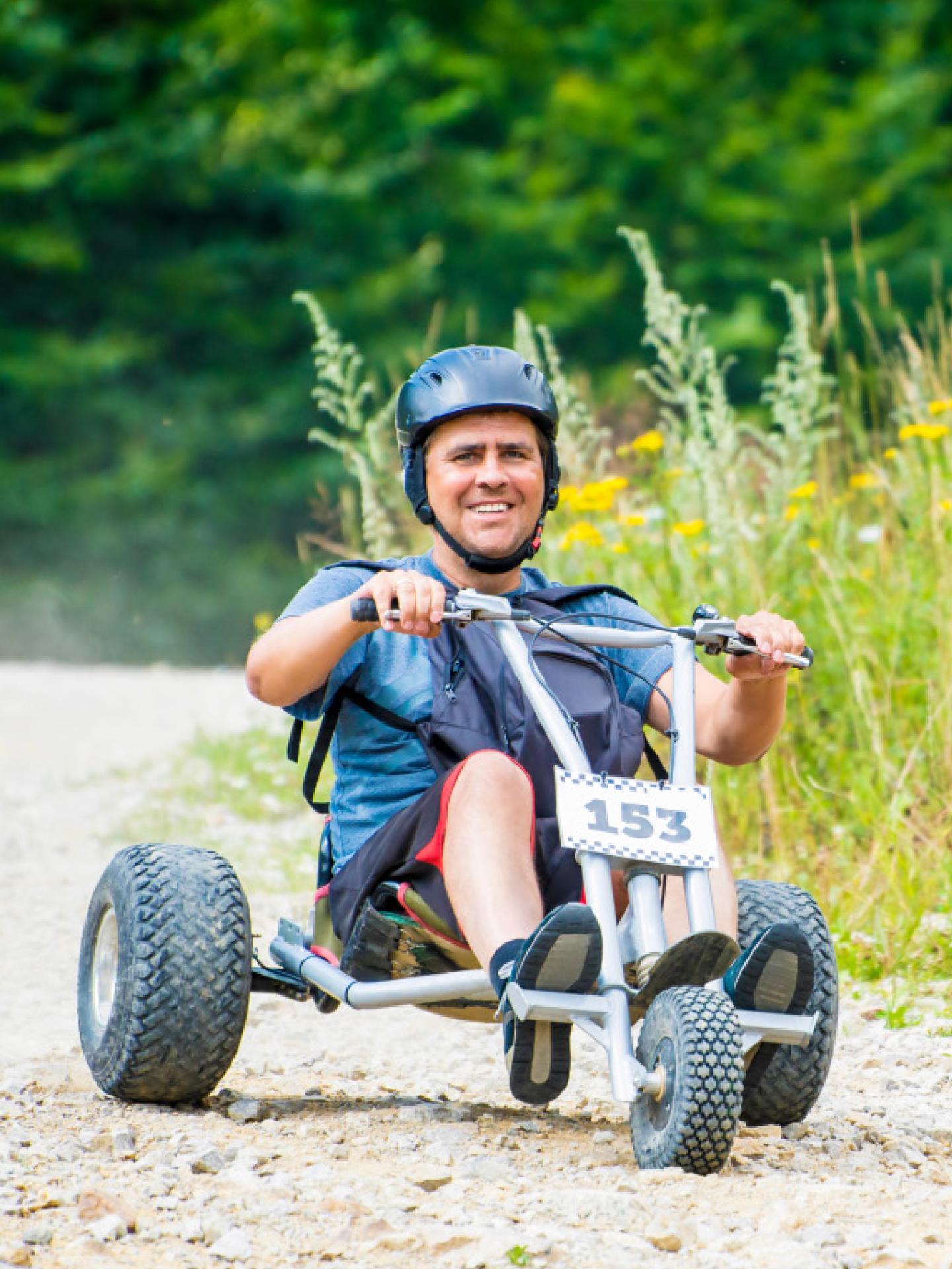 Kart d'été à La Rosière