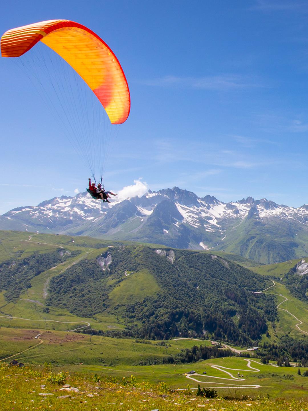 Parapente à Valmorel