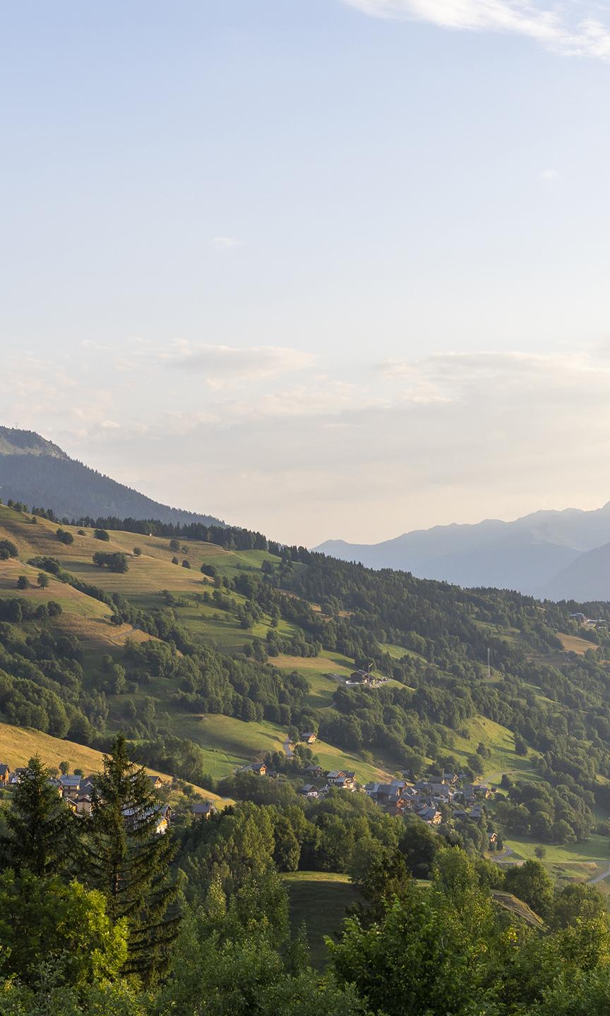 Valmorel - Panorama Vallée