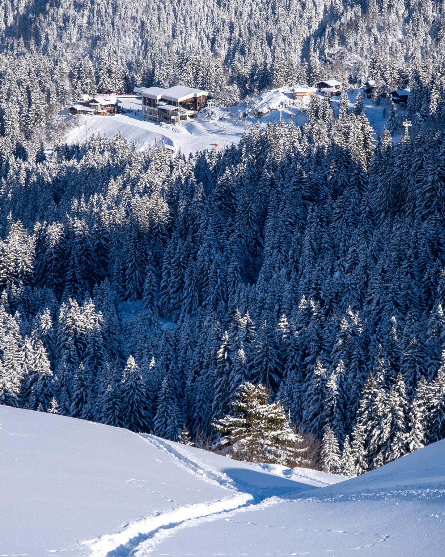 destination contamines - domaine skiable