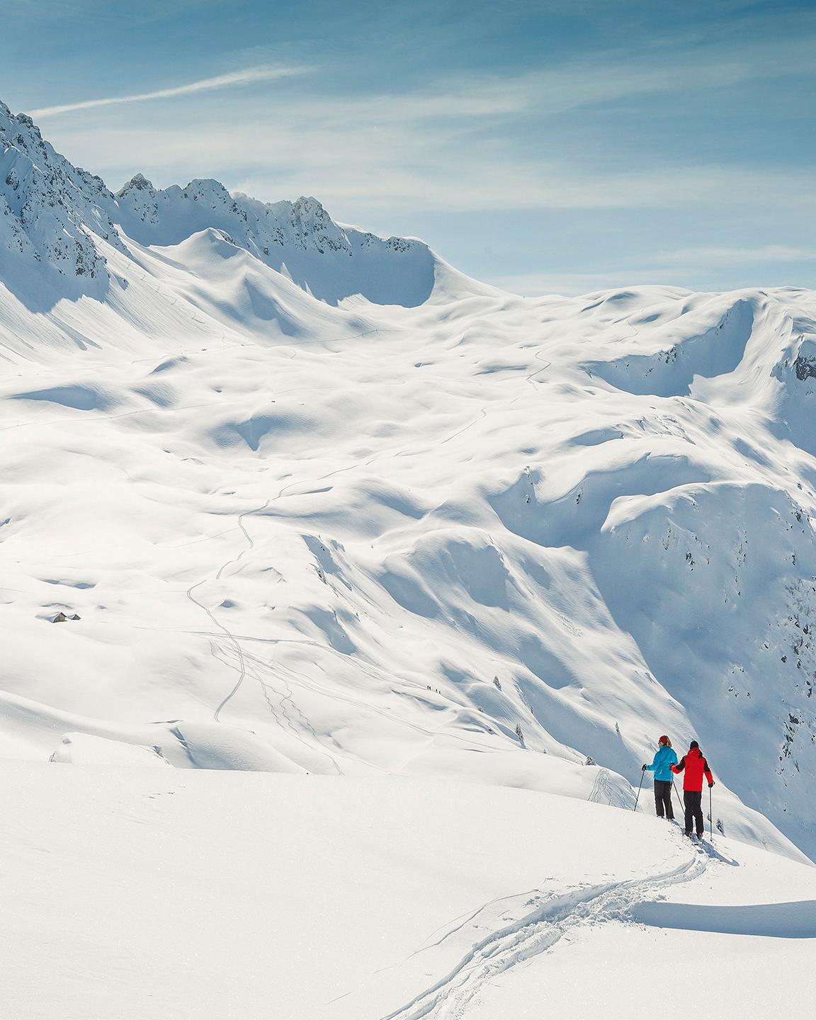 destination contamines - luge en famille 