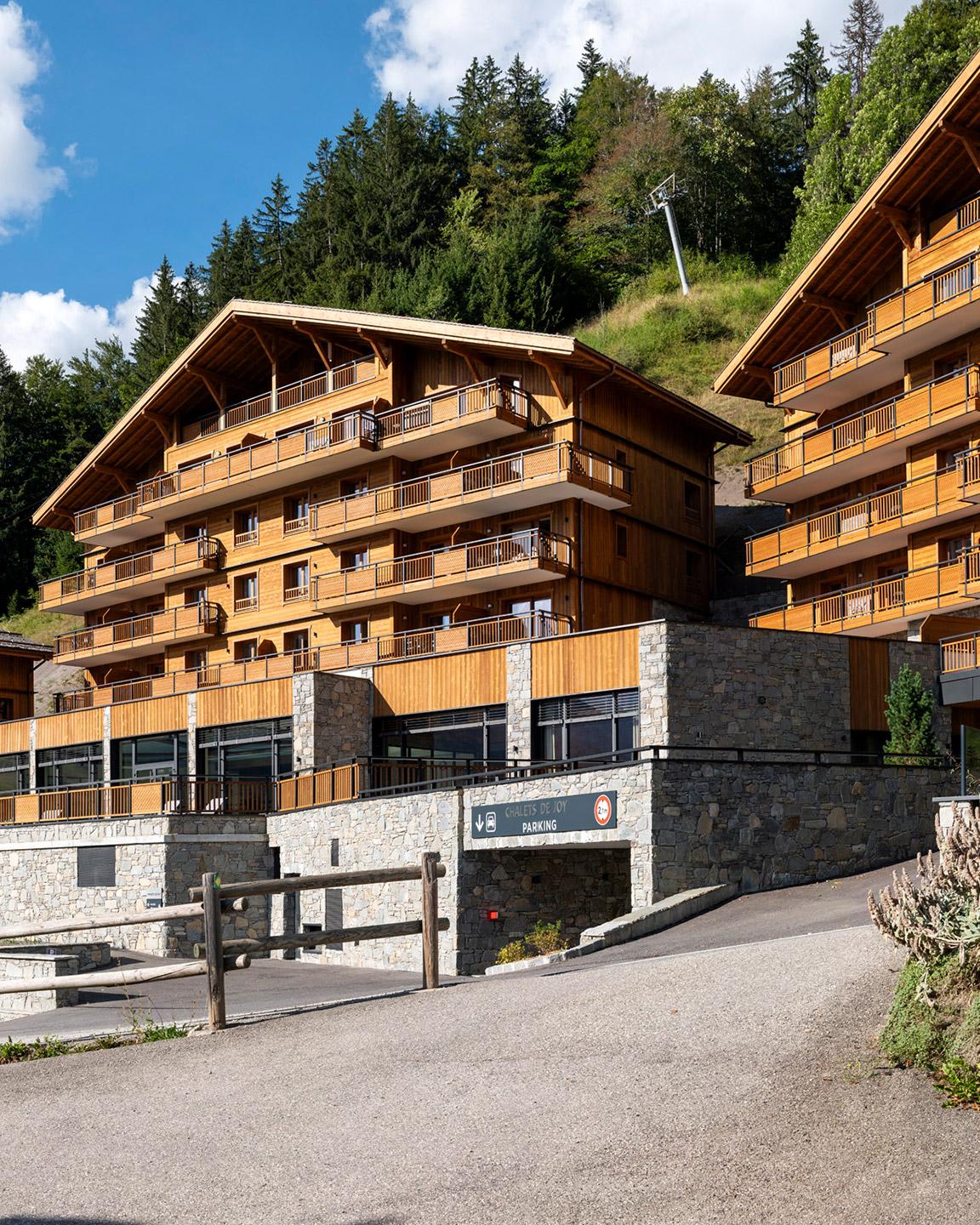 Chalets de Joy - Été - Extérieur
