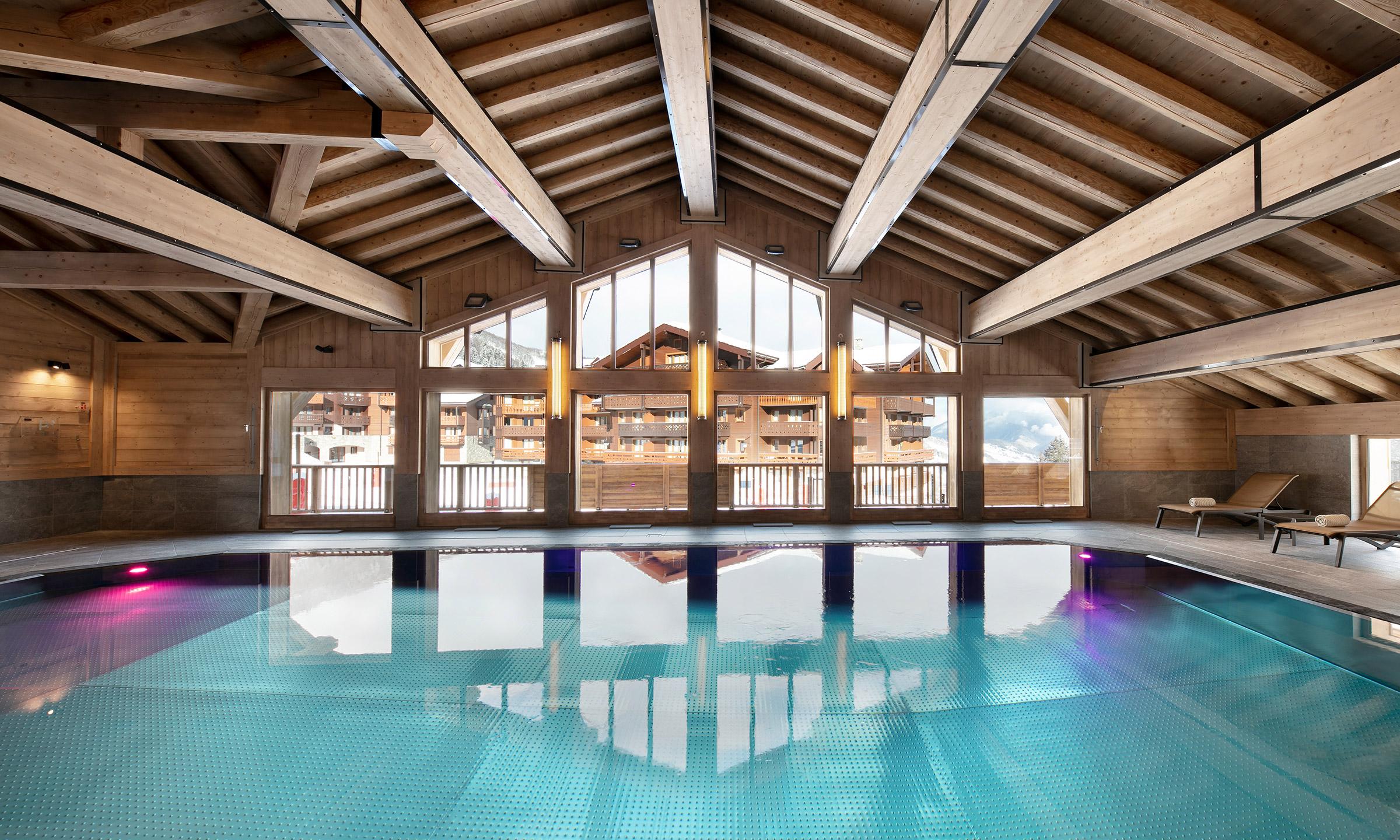 Piscine de la résidence Anitéa à Valmorel