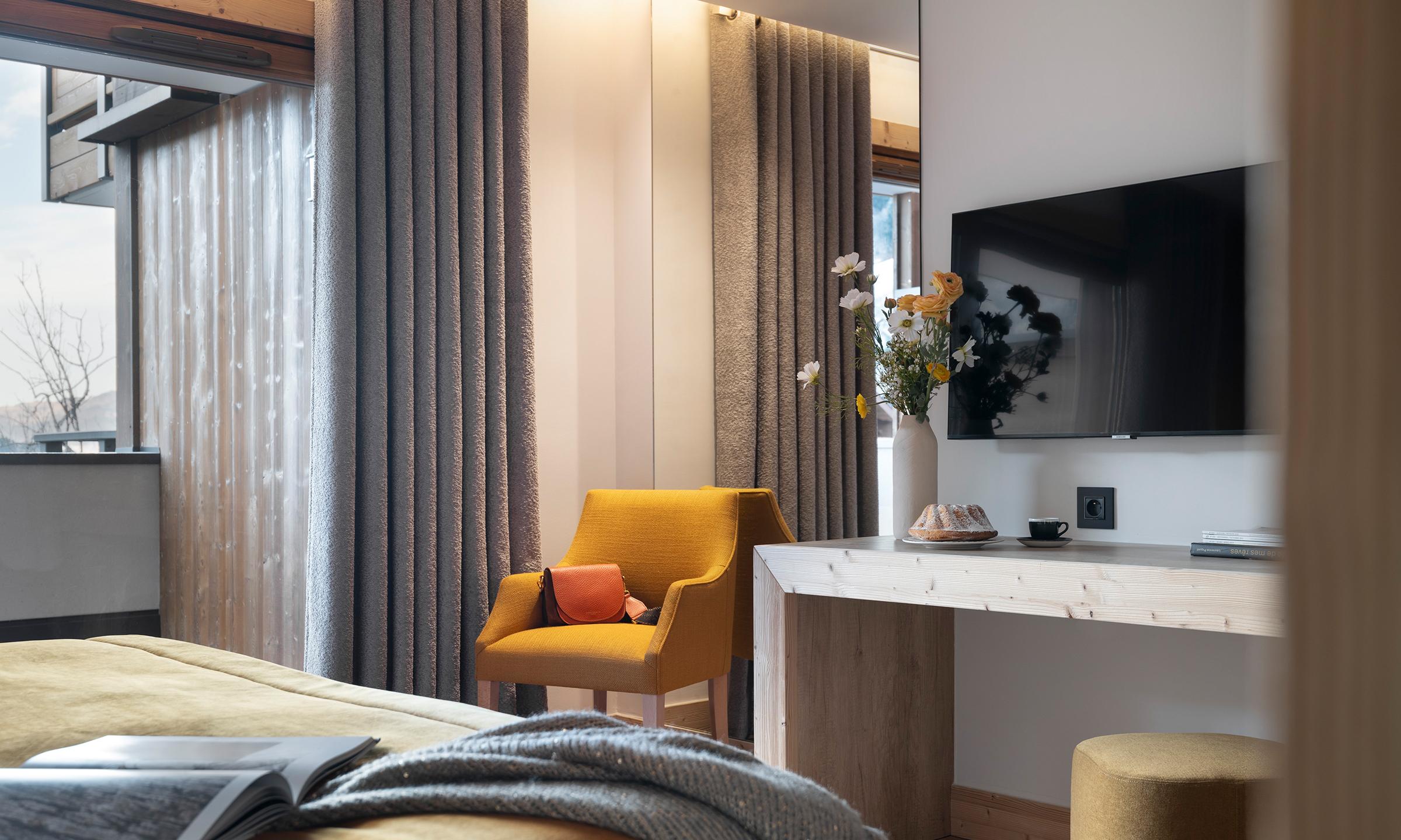 Hôtel Akoya - Chambre Deluxe - Coin détente