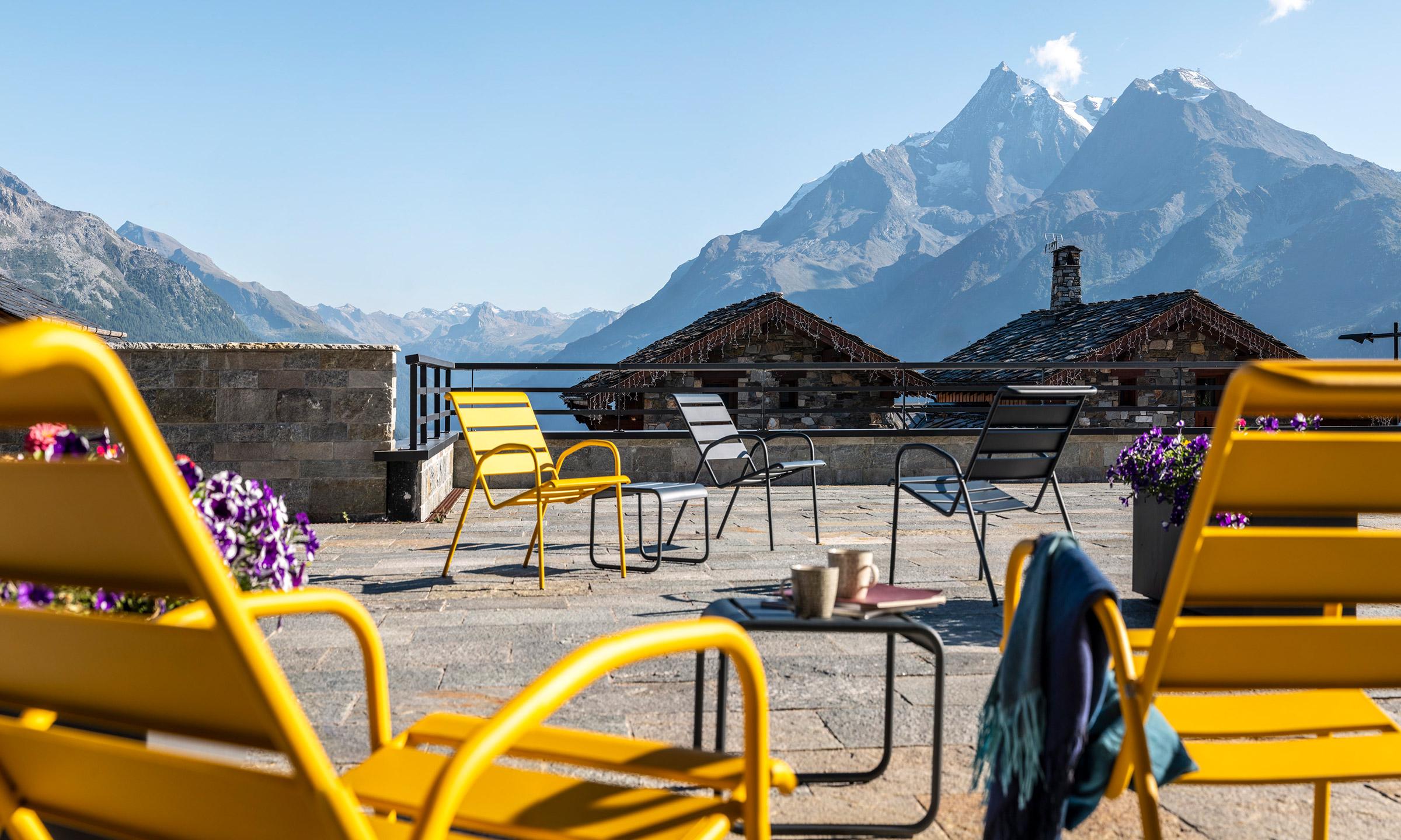 Alpen Lodge - La Rosière - Terrasse