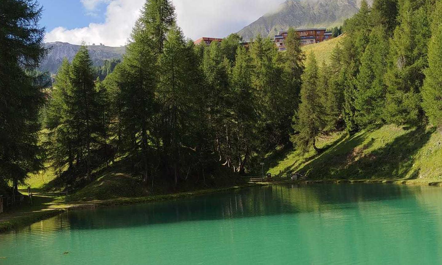 Le Lac Vert à La Plagne
