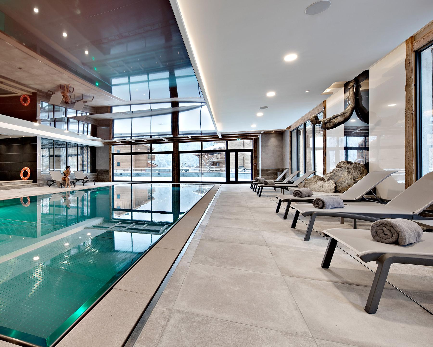 Piscine - Résidence Alhéna - Flaine Forum - MGM Hôtels & Résidences