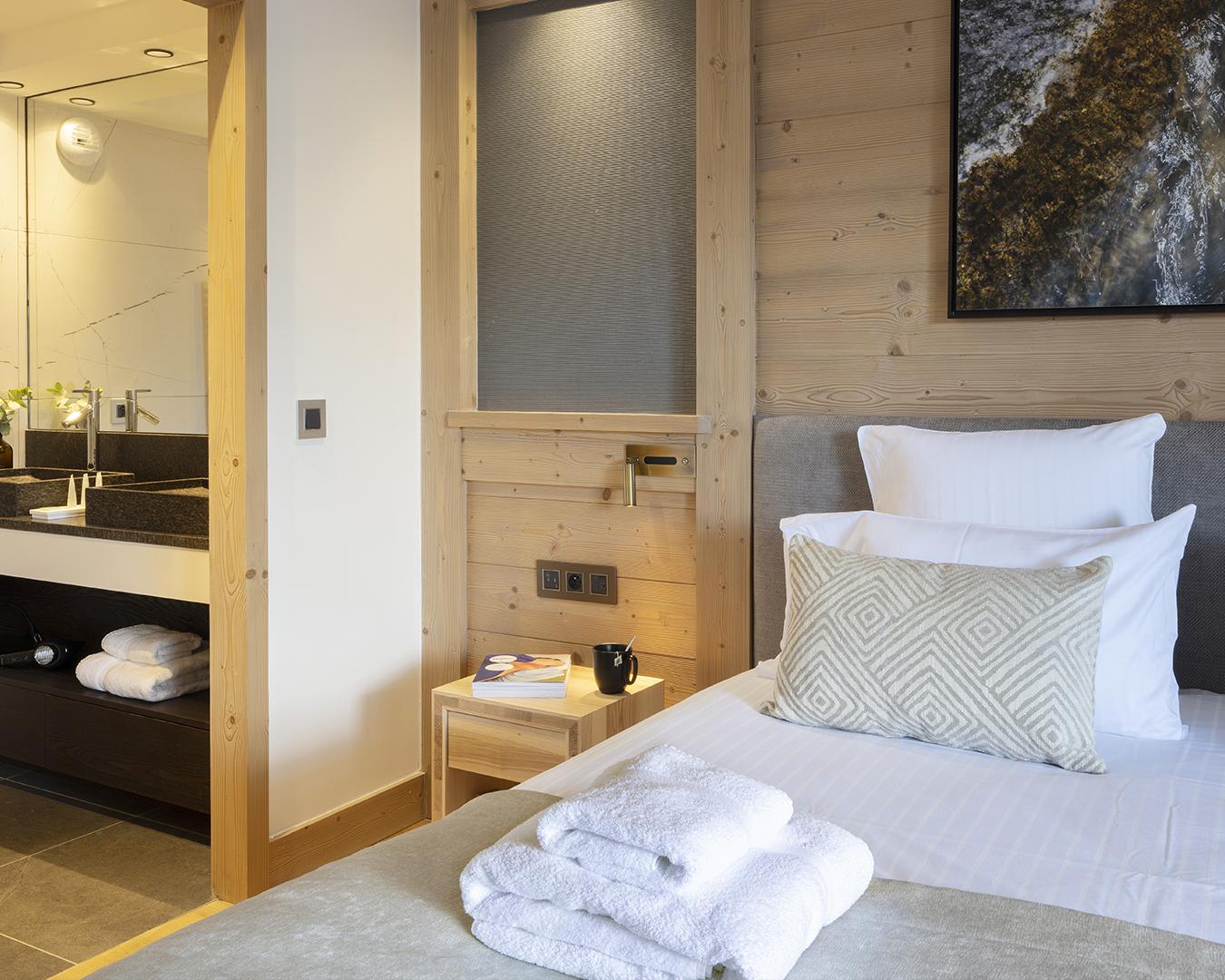 Chambre Deluxe - Hôtel Alpen Lodge - La Rosière - MGM Hôtels & Résidences