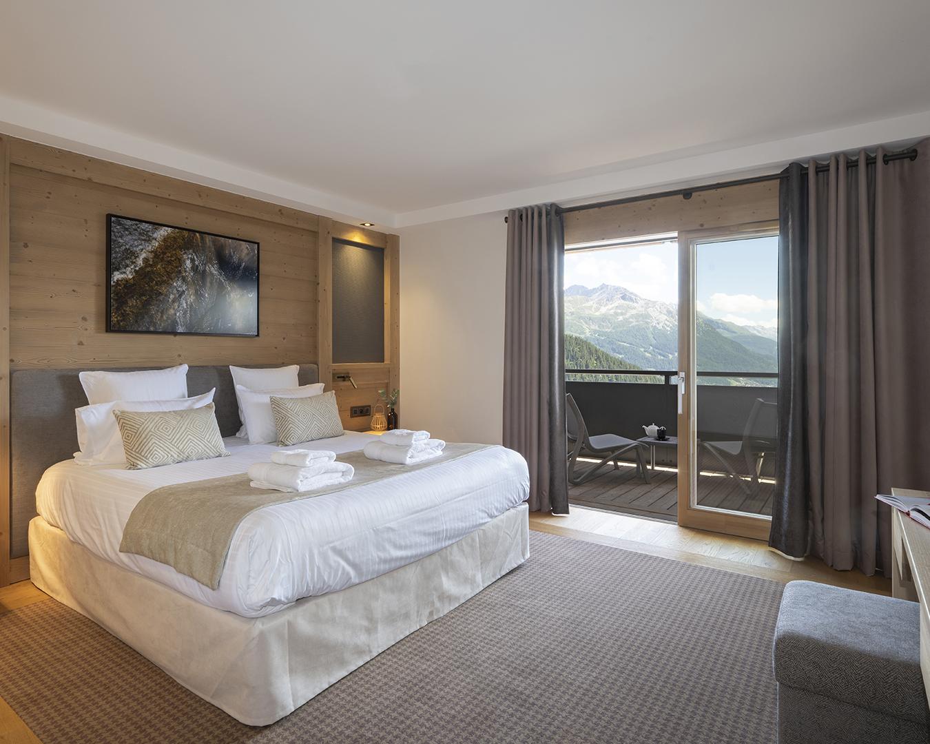 Chambre Deluxe - Hôtel Alpen Lodge - La Rosière - MGM Hôtels & Résidences