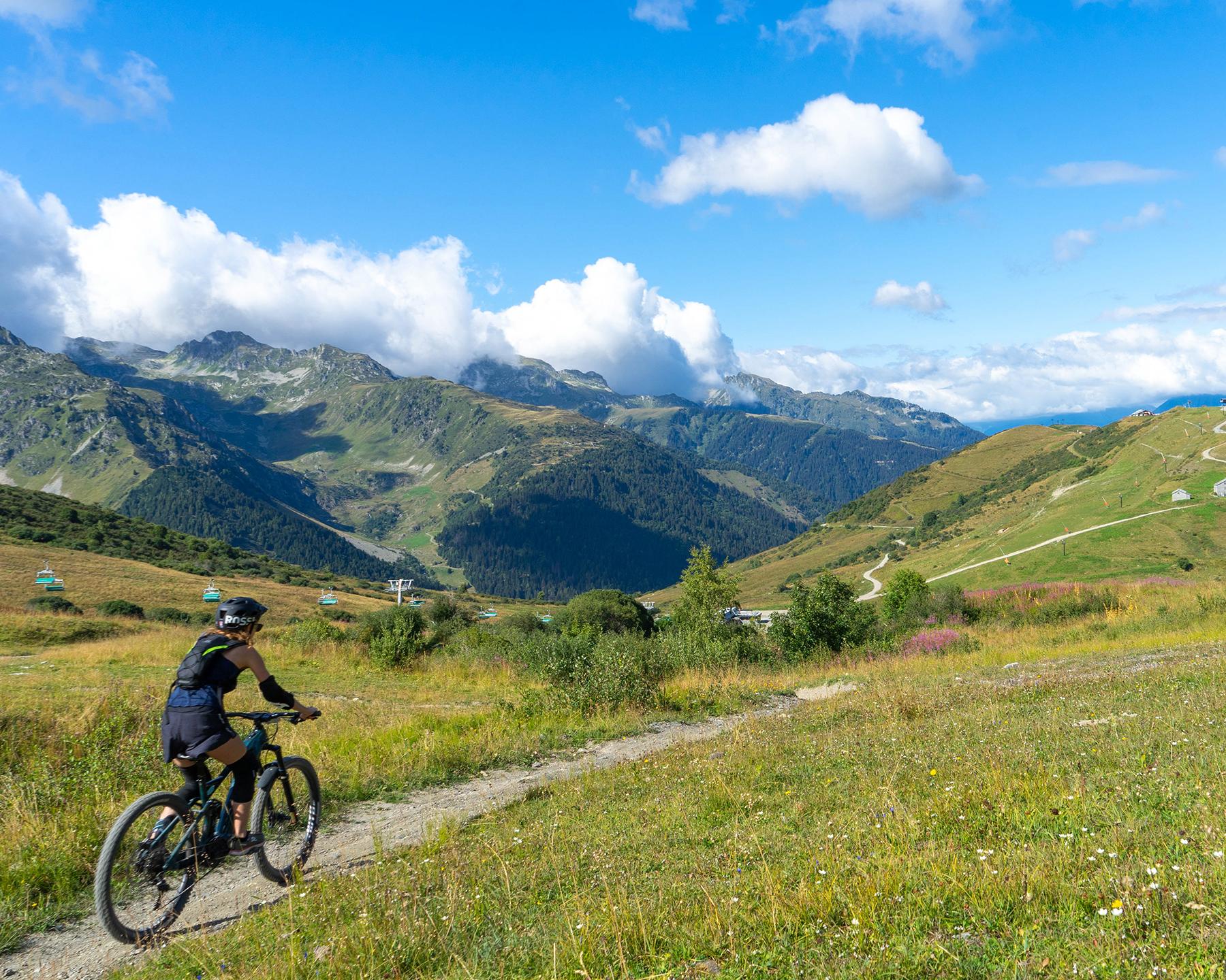 Parcours VTT à Valmorel