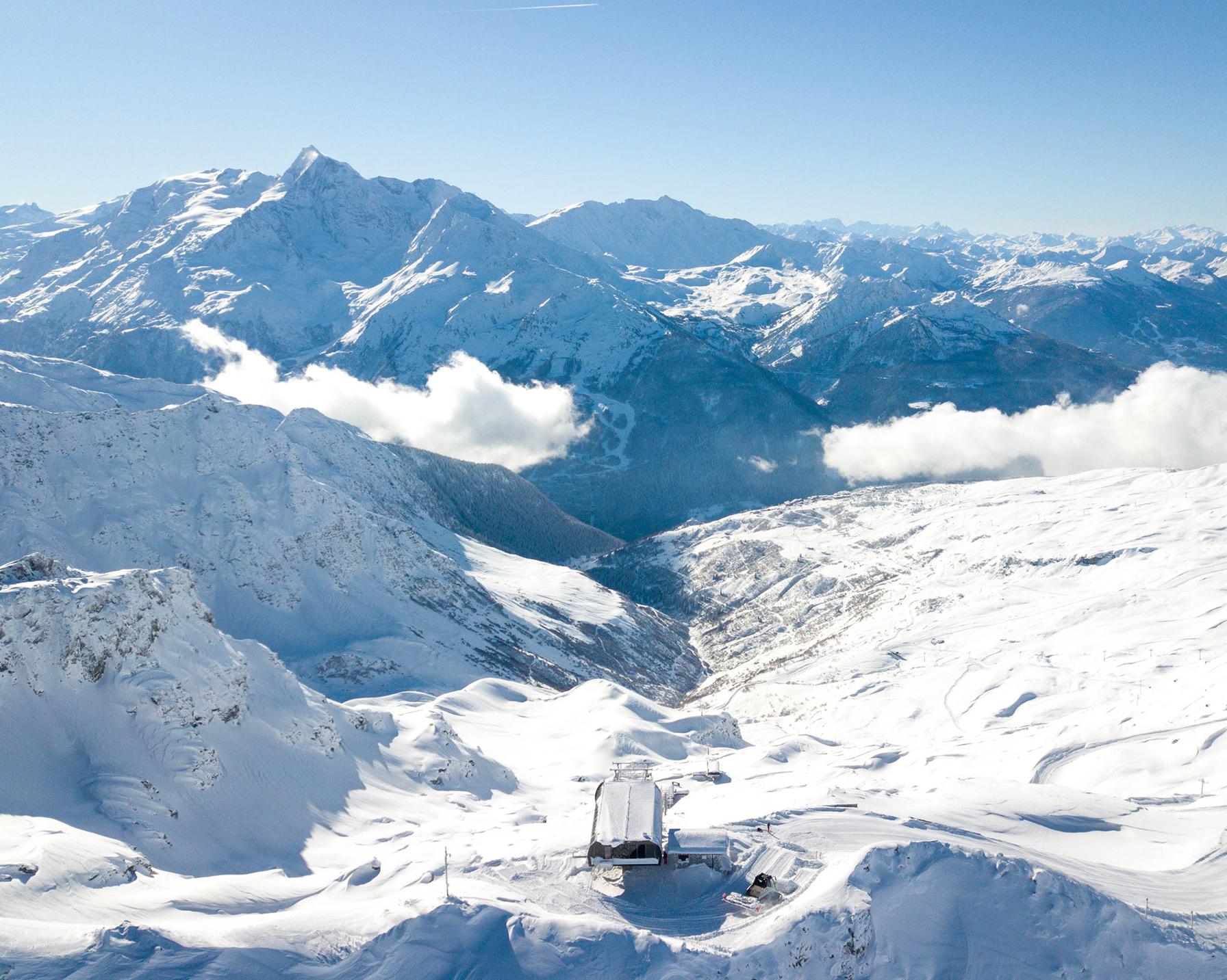 Destination la rosière - domaine skiable espace san bernardo - ski