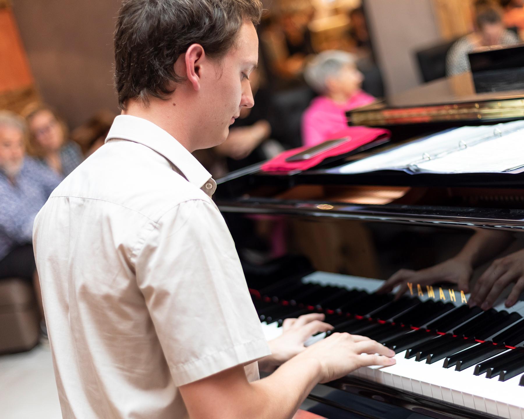 Piano-concert à l'hôtel et résidence Alexane à Samoëns