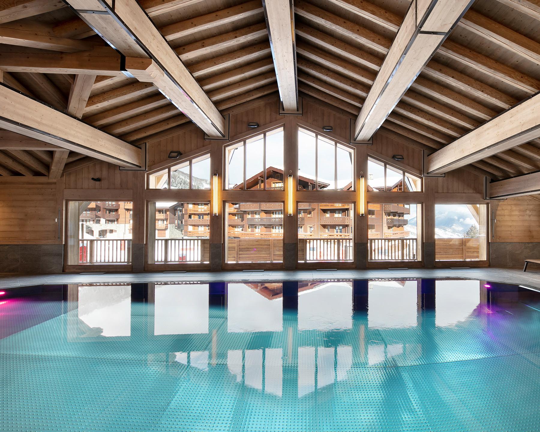 Piscine de la résidence Anitéa à Valmorel