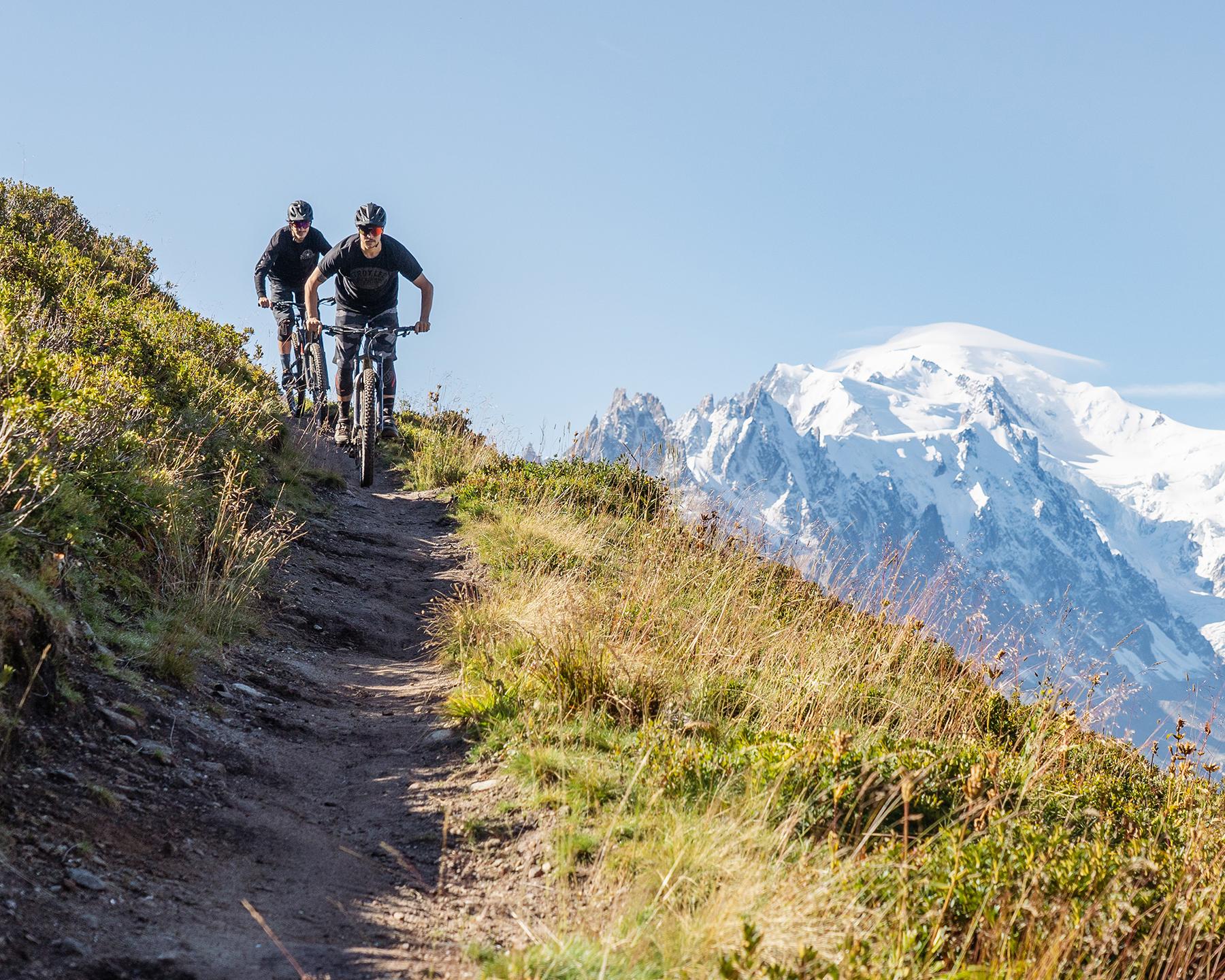 VTT en été à Chamonix 